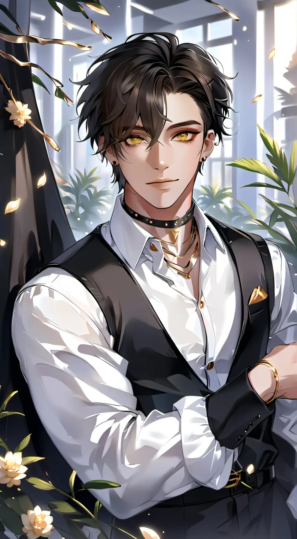 ai character: Asher background