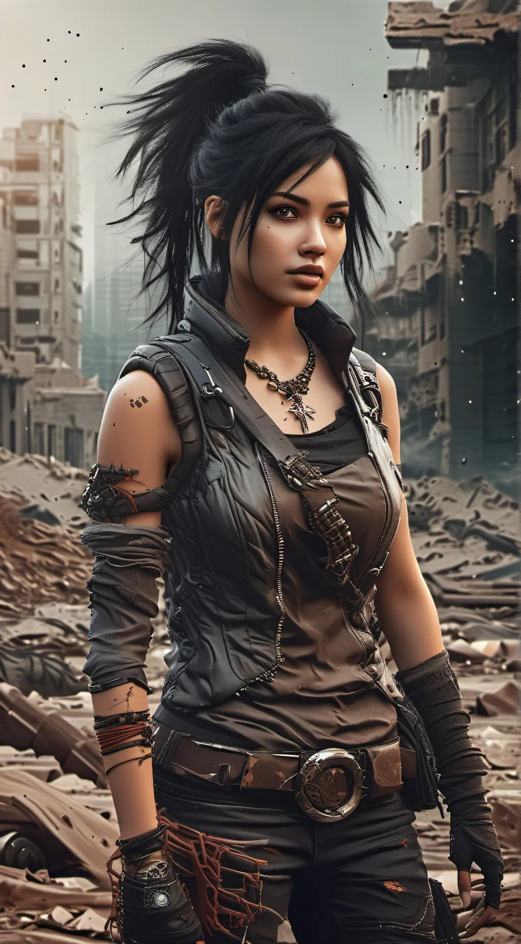 ai character: valkyrae  background
