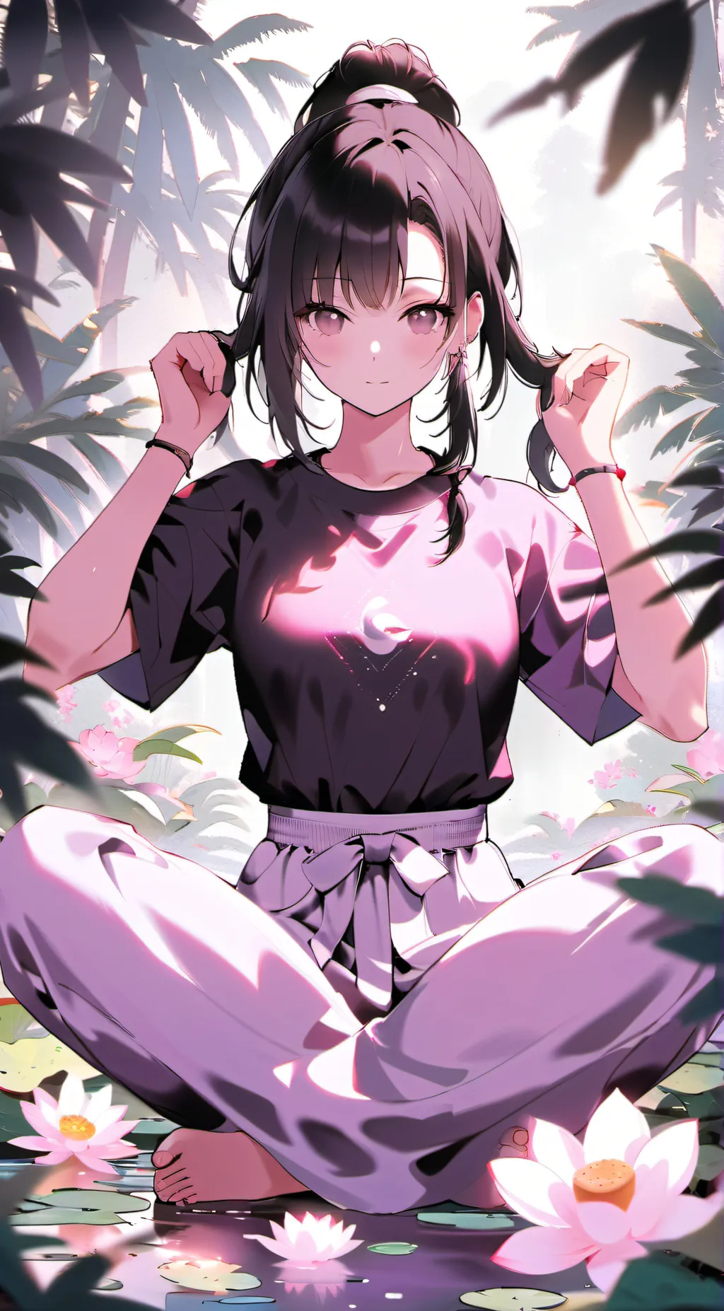 ai character: krew asf  background