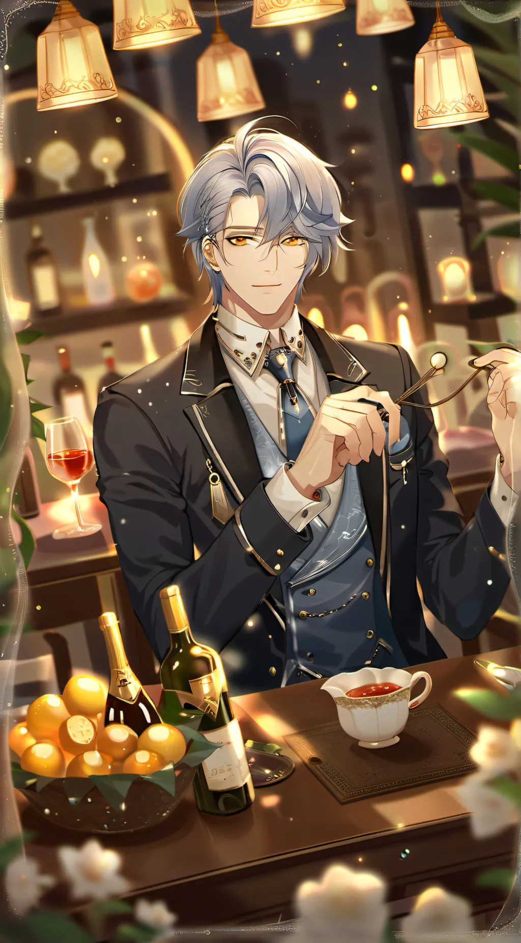 ai character: Taehyung background