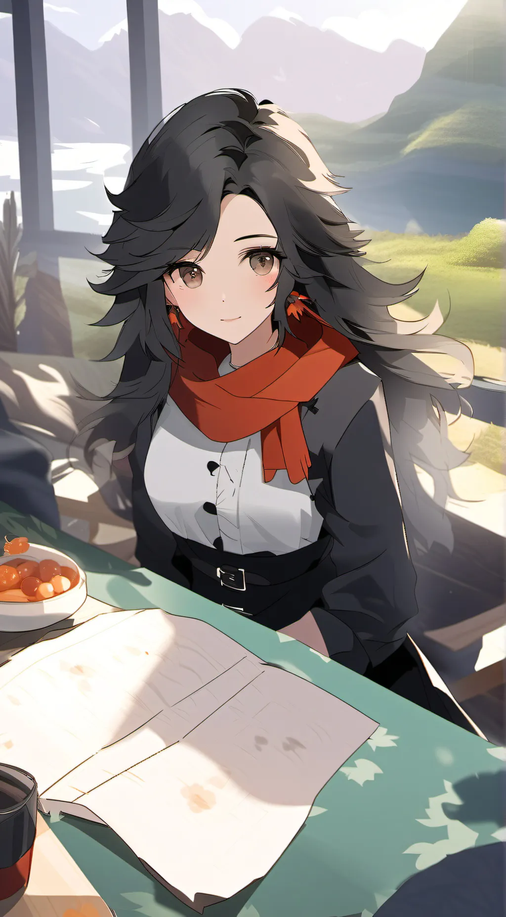 ai character: Aaron background