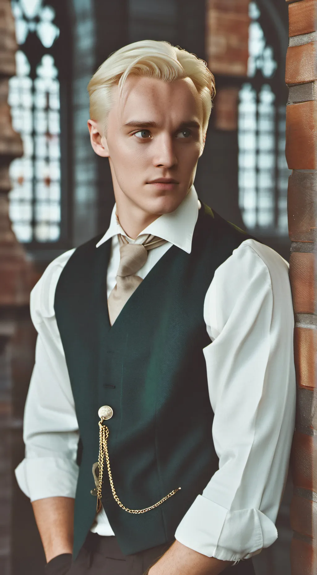 ai character: Draco x y/n  background
