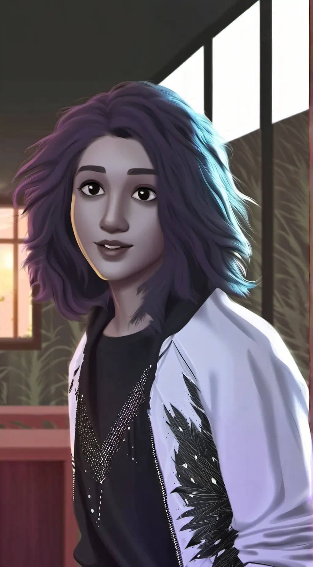 ai character: Sammy background
