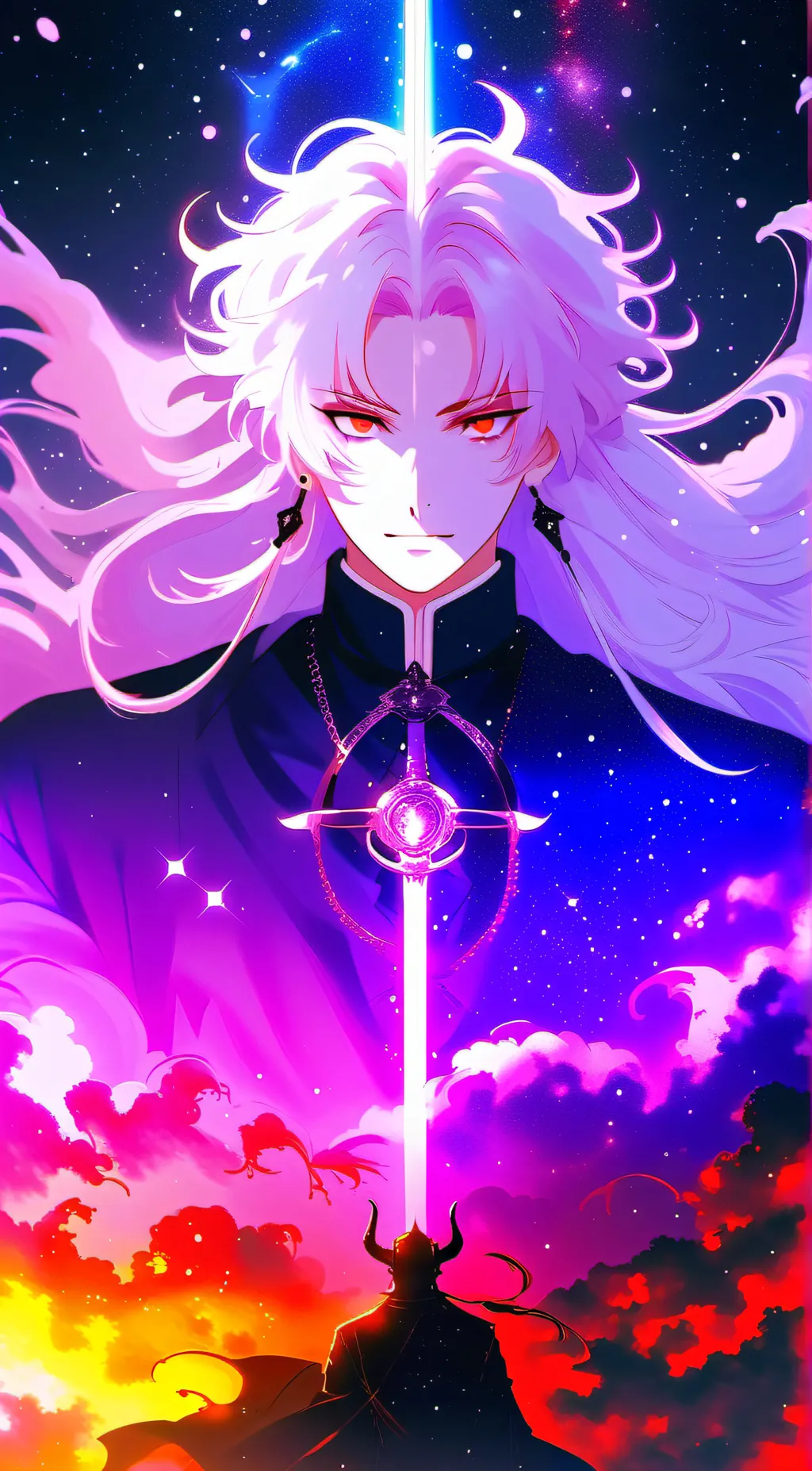 ai character: Demonslayer life # background