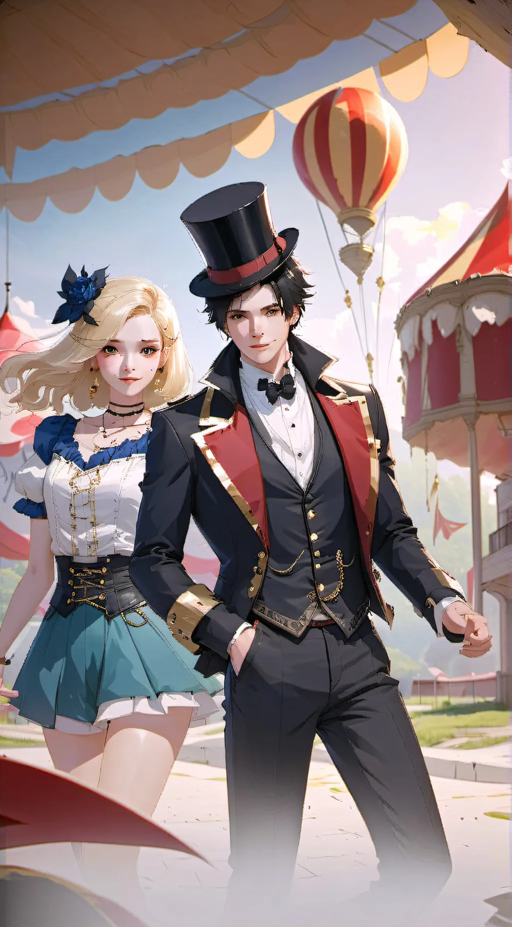 ai character: Legend  background