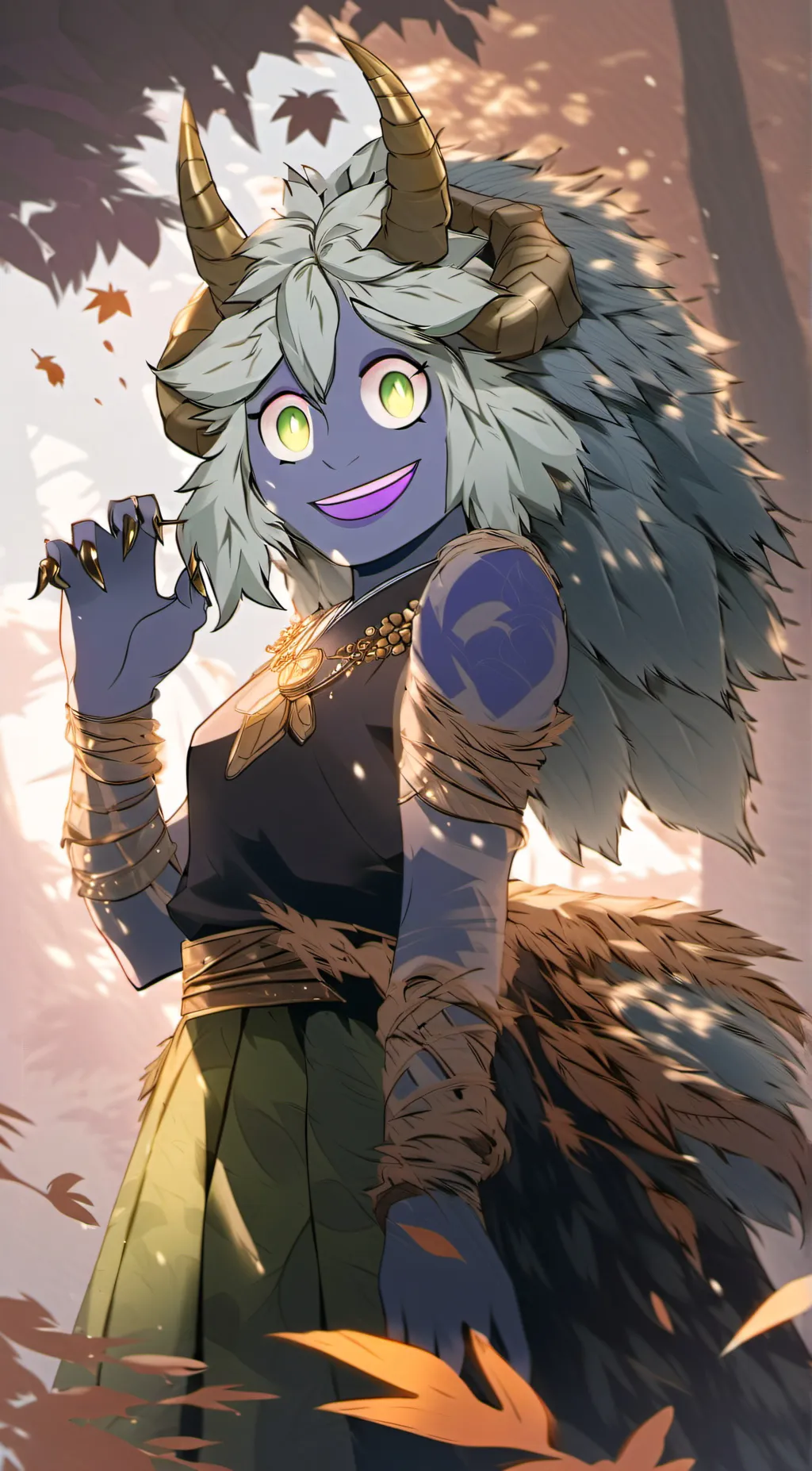 ai character: Maggpi background