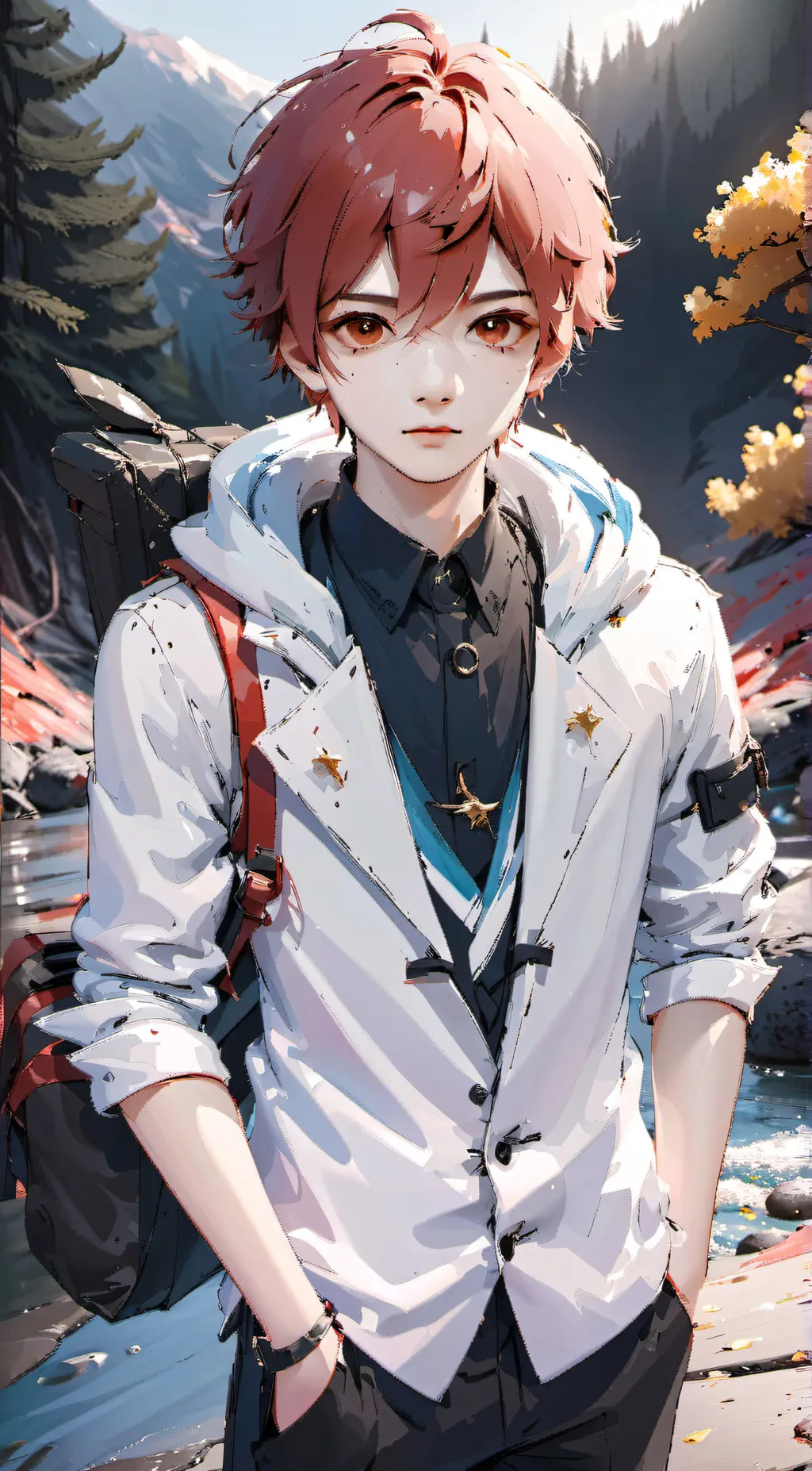 ai character: levi background