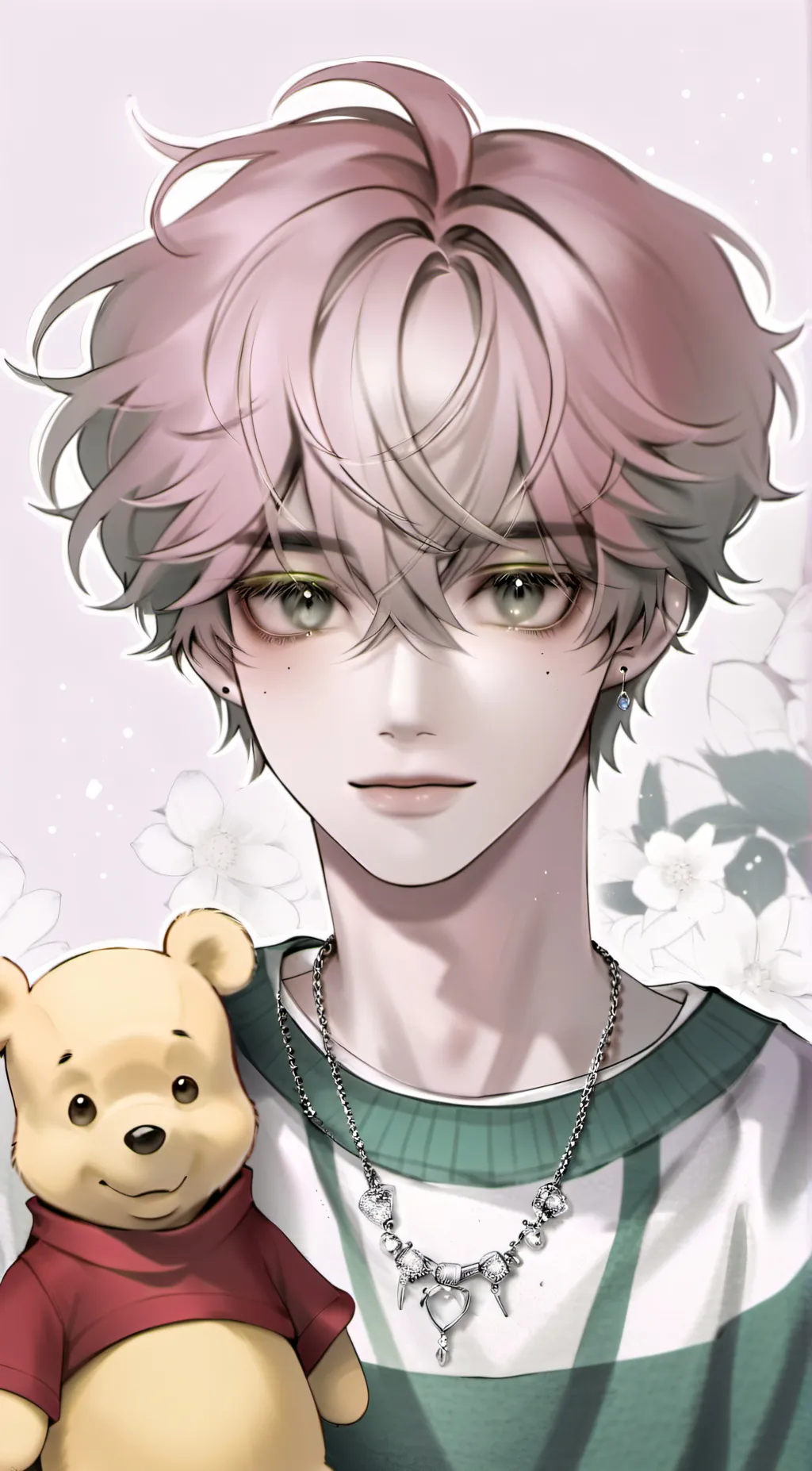 ai character: 🐻Romeo🐻 background