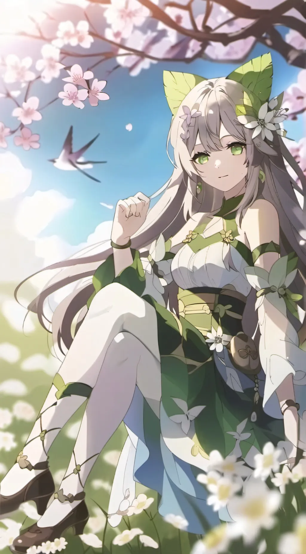 ai character: Milly  background