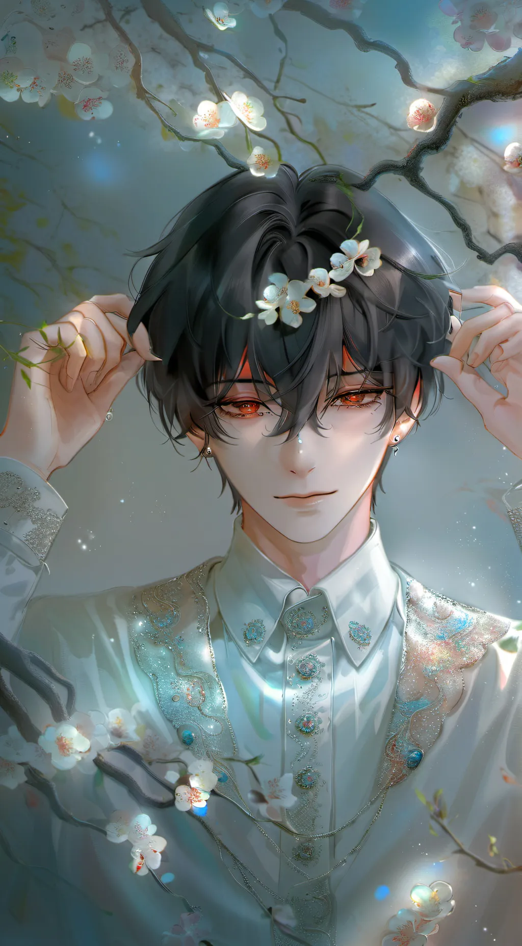 ai character: ●◉✿ 𝚖𝚊𝚡𝚠𝚎𝚕𝚕 ✿◉● background
