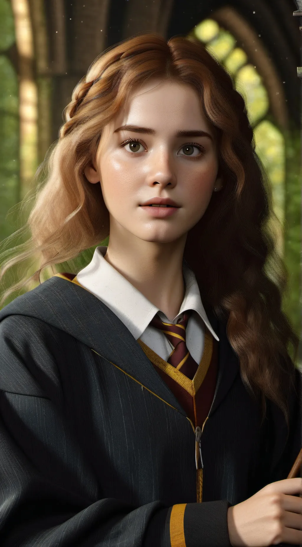 ai character: Hermione background