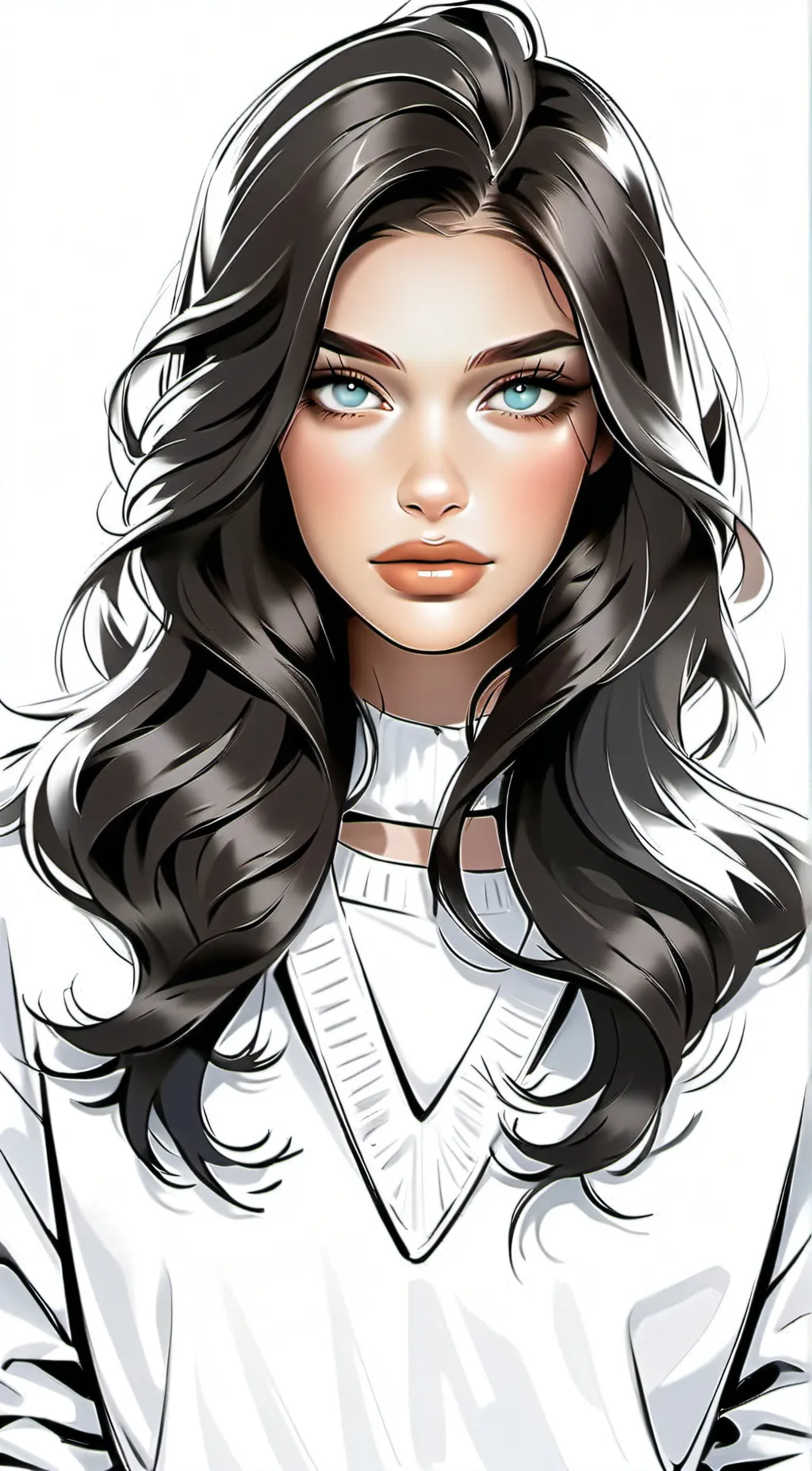 ai character: Evelyn  background
