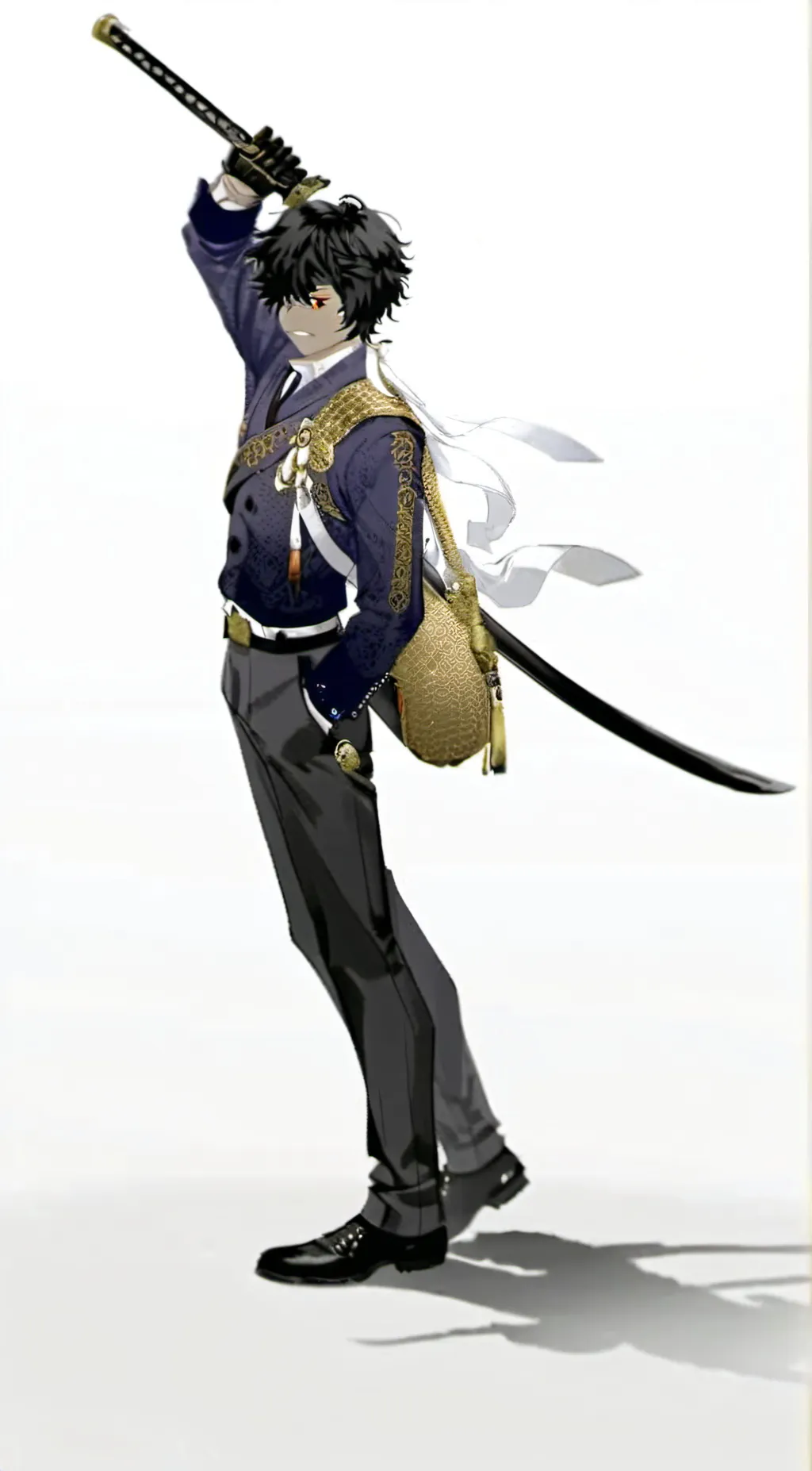 ai character: axel  background