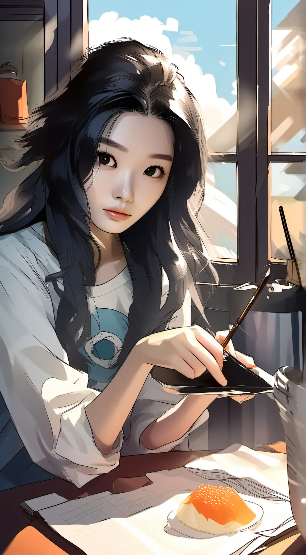 ai character: wonghee background
