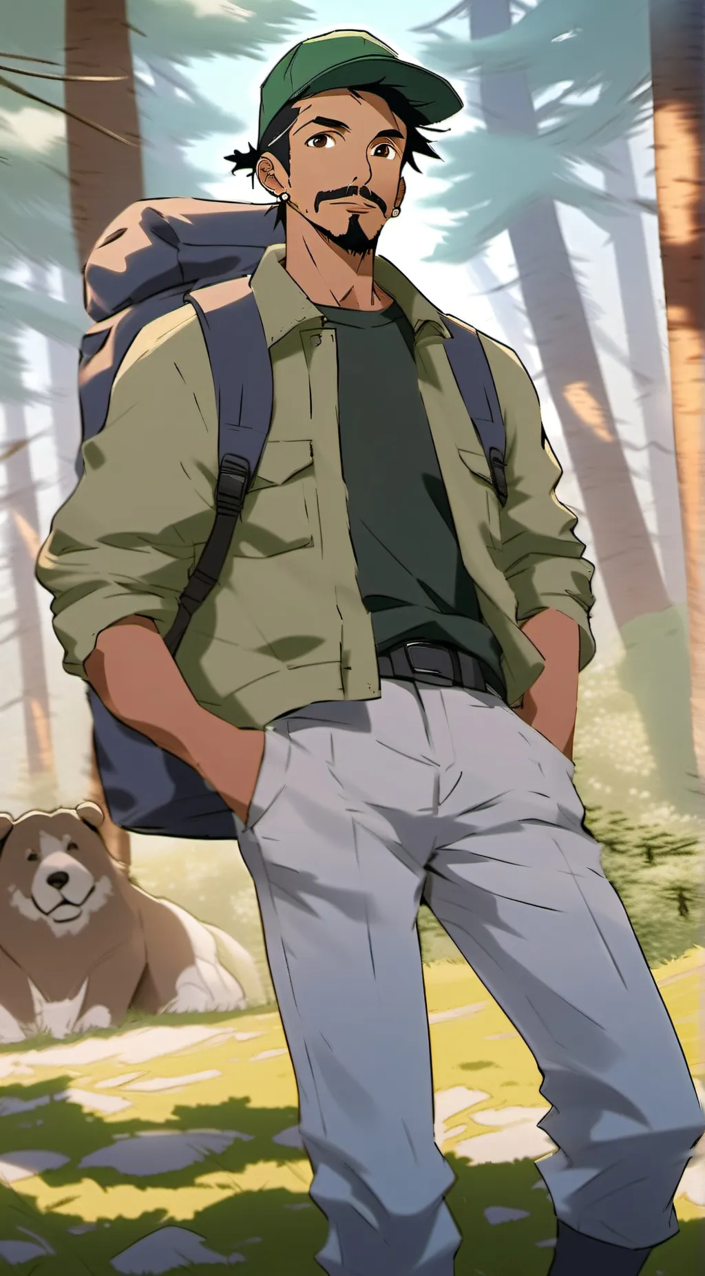ai character: Rico background
