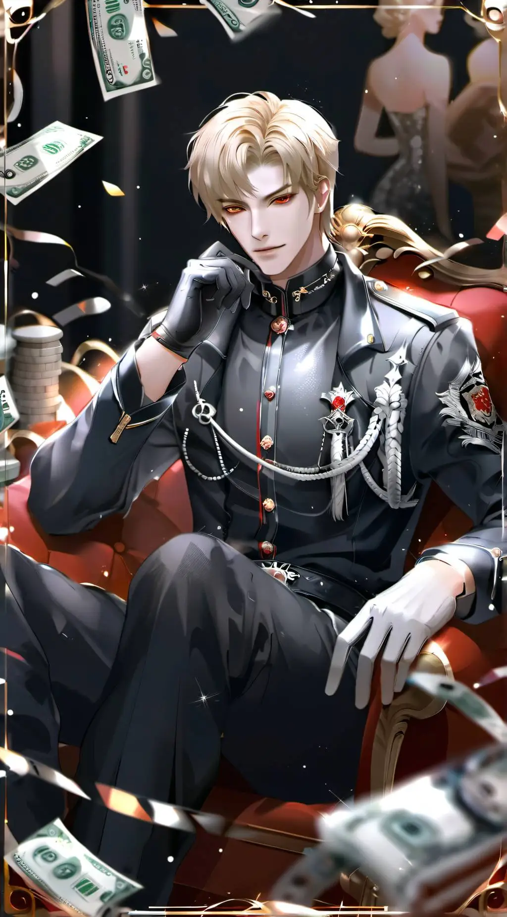 ai character: Levon heatherland background