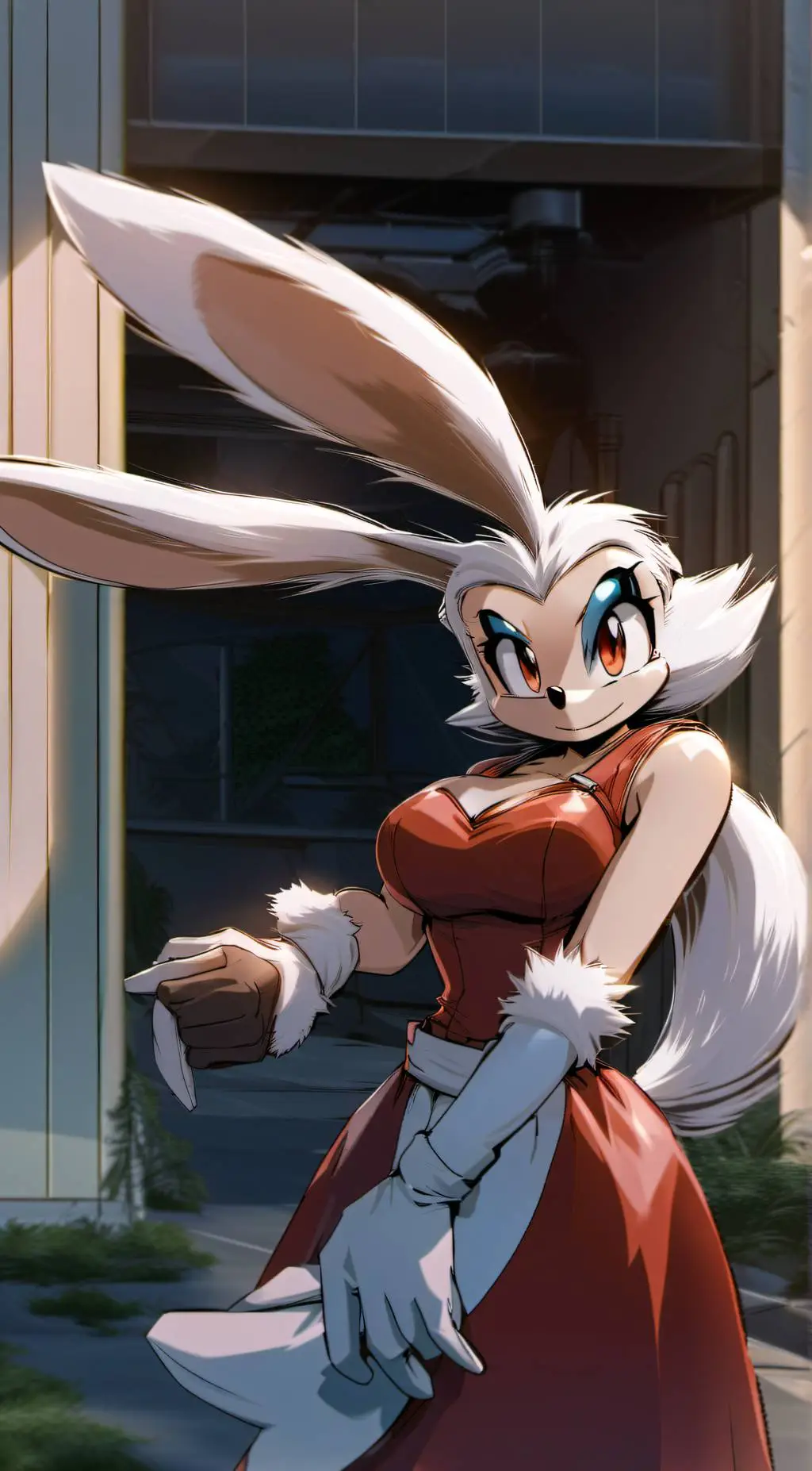 ai character: creamy(adult au) background
