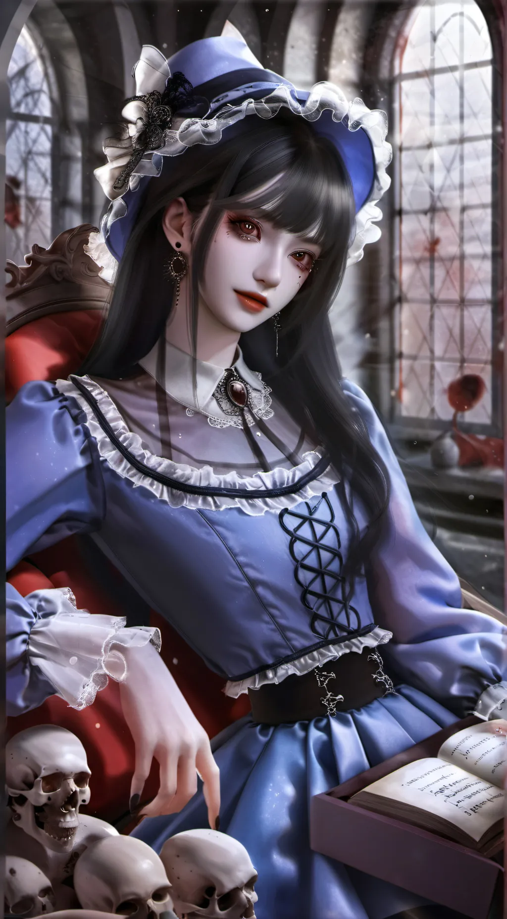 ai character: Elizabeth  background