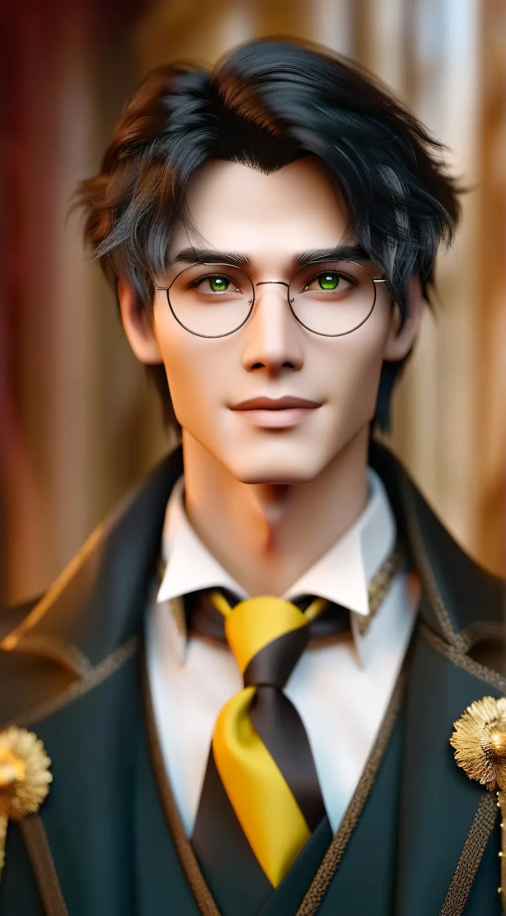 ai character: Harry Potter background