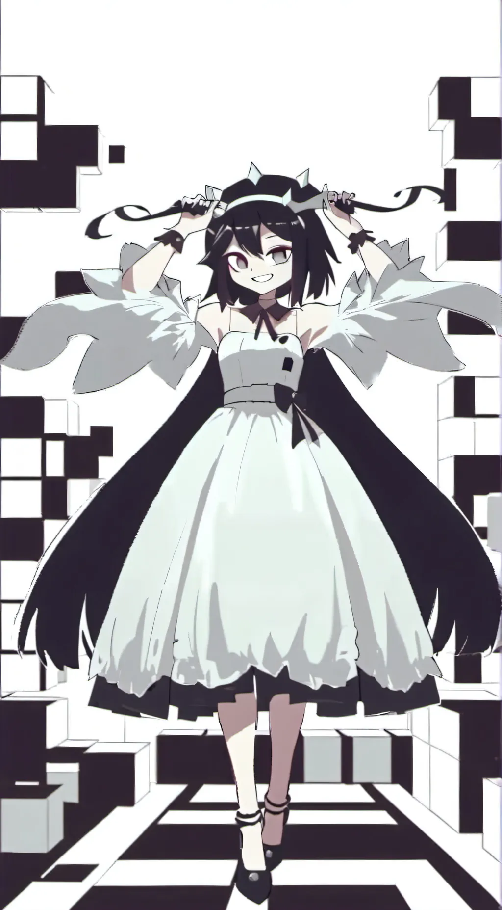ai character: Miss thavel background
