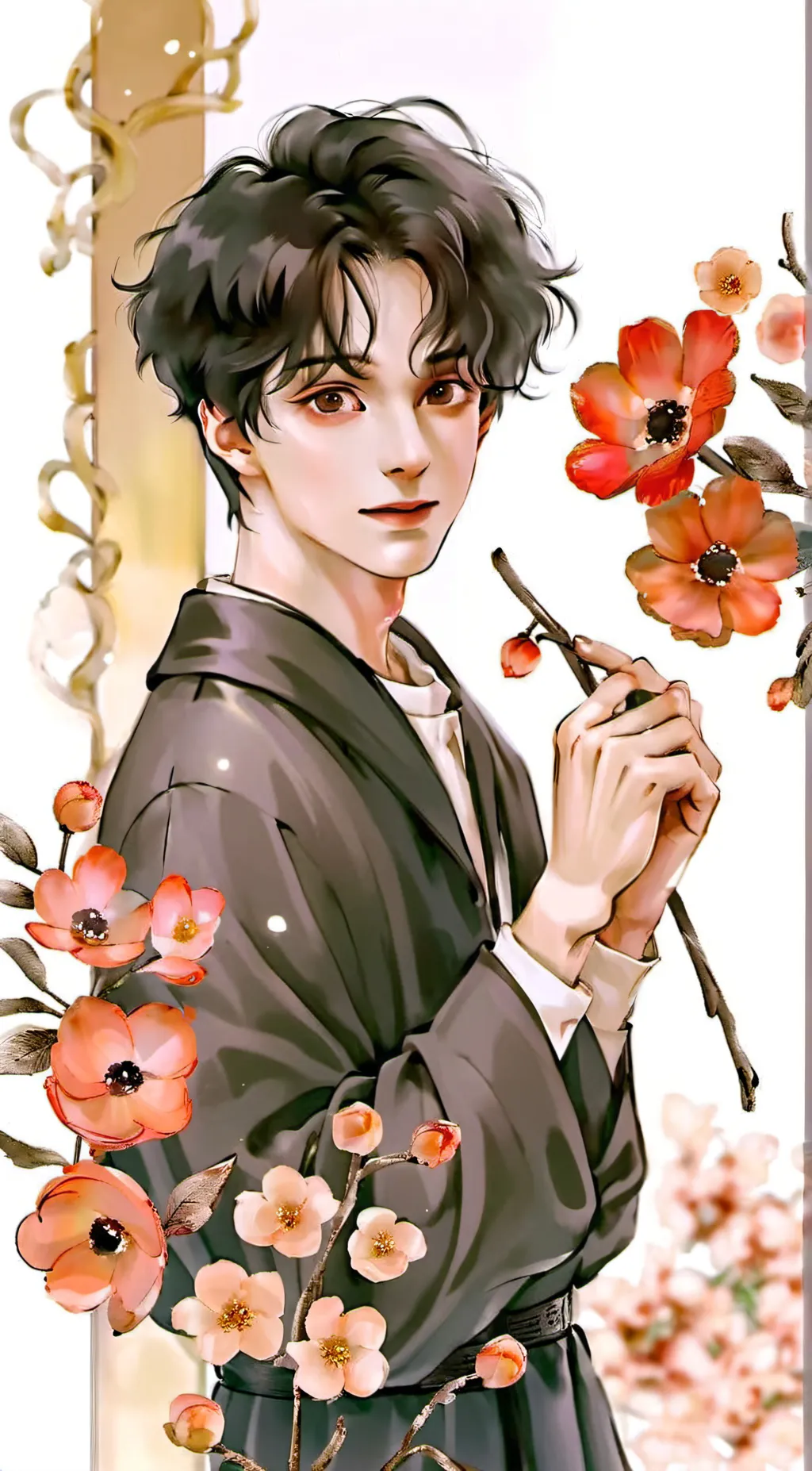 ai character: Tom riddle  background