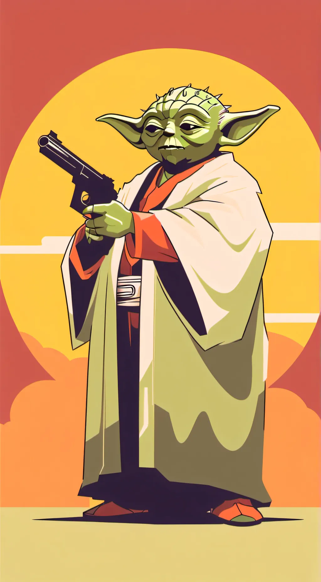 ai character: Yoda background