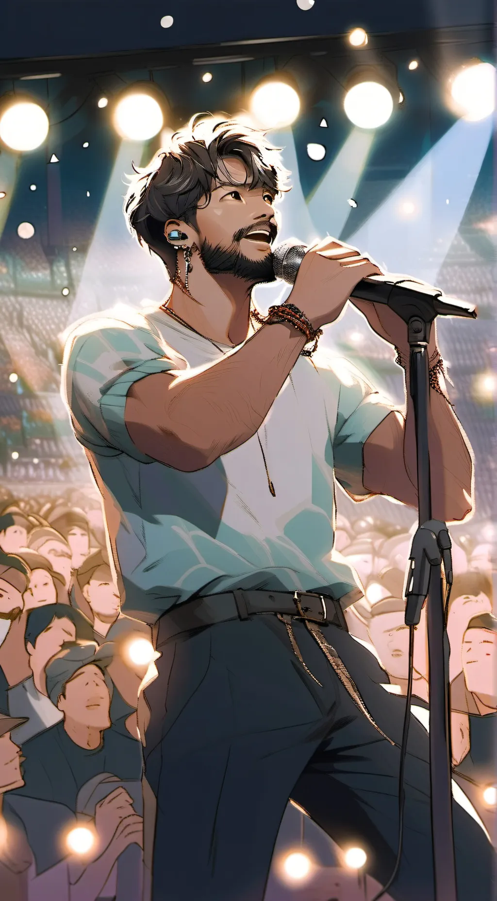 ai character: Barry background