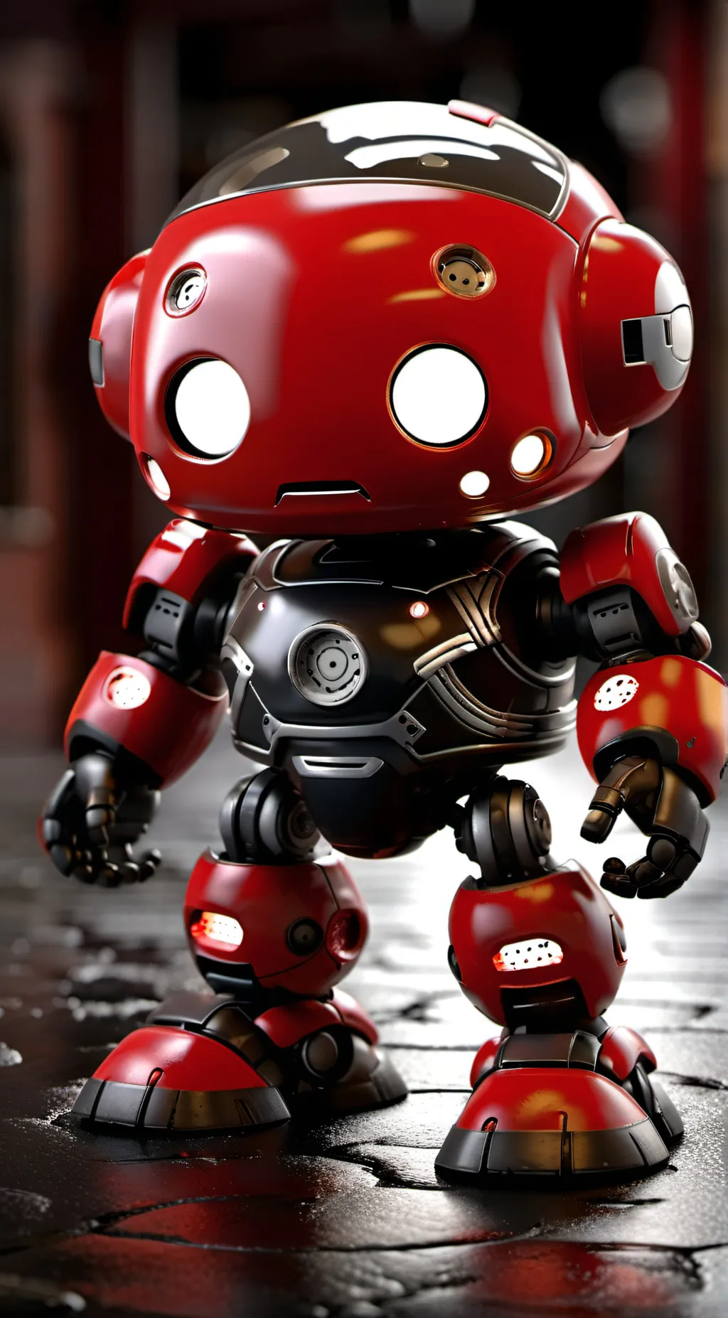 ai character: robot helper background