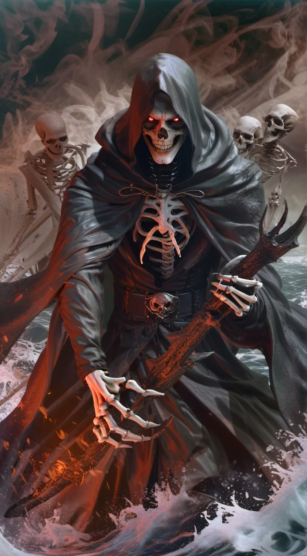 ai character: The Ferryman  background