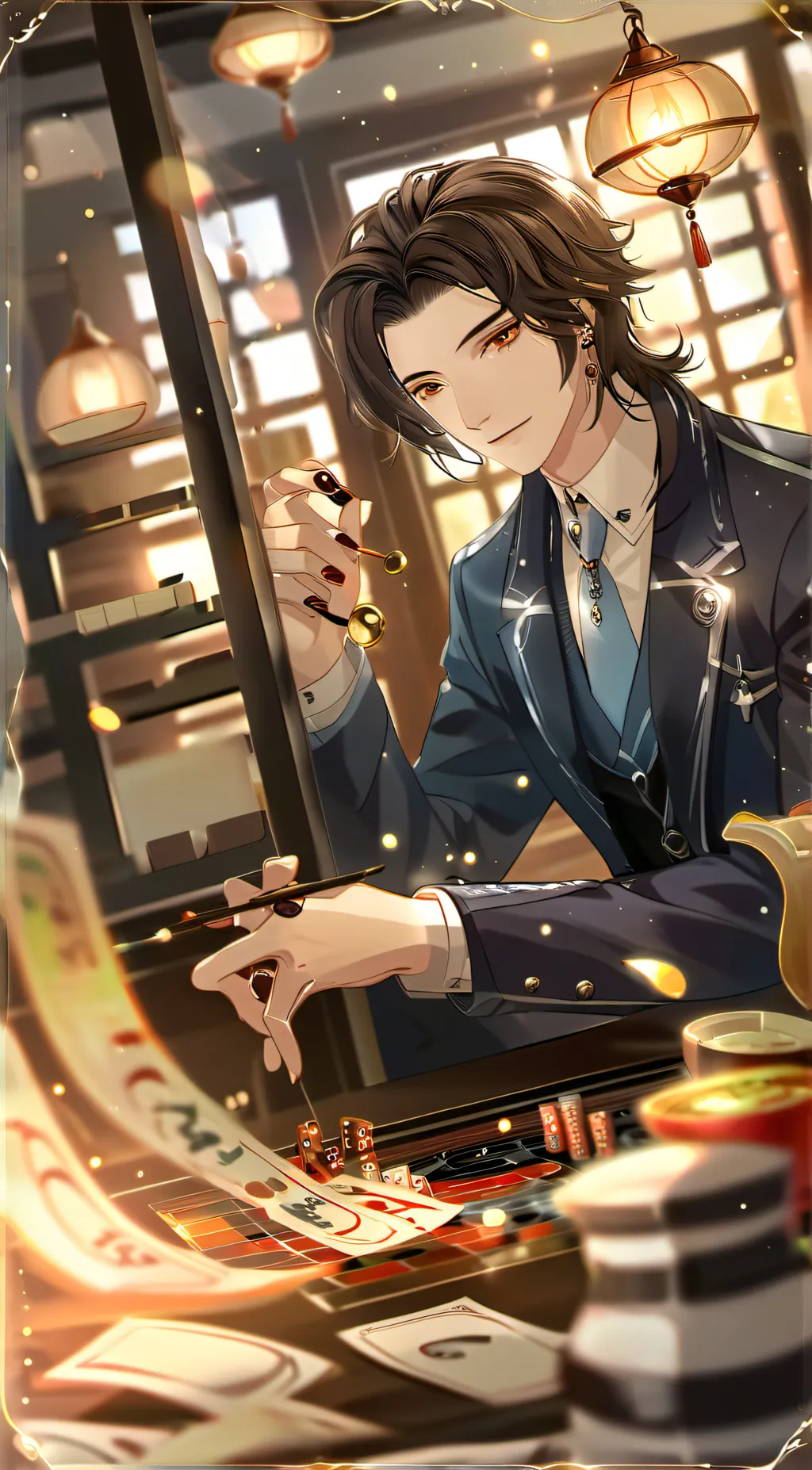 ai character: The popular boys background