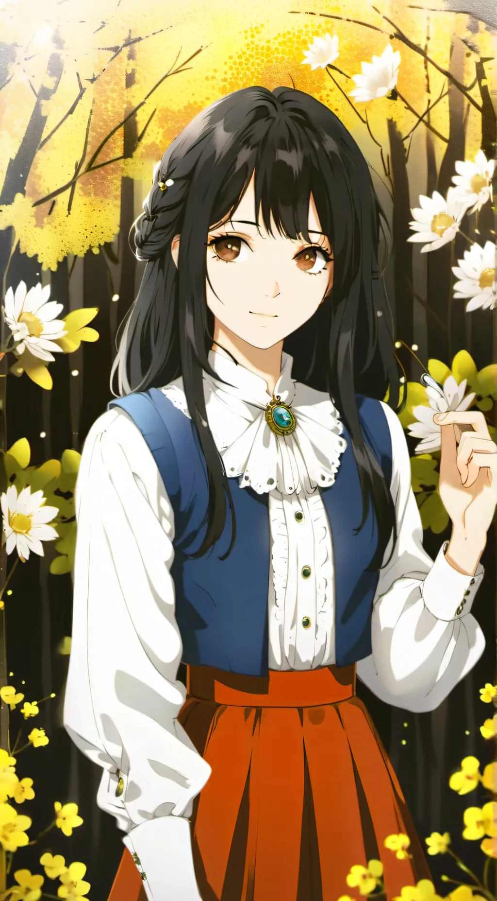 ai character: alea background