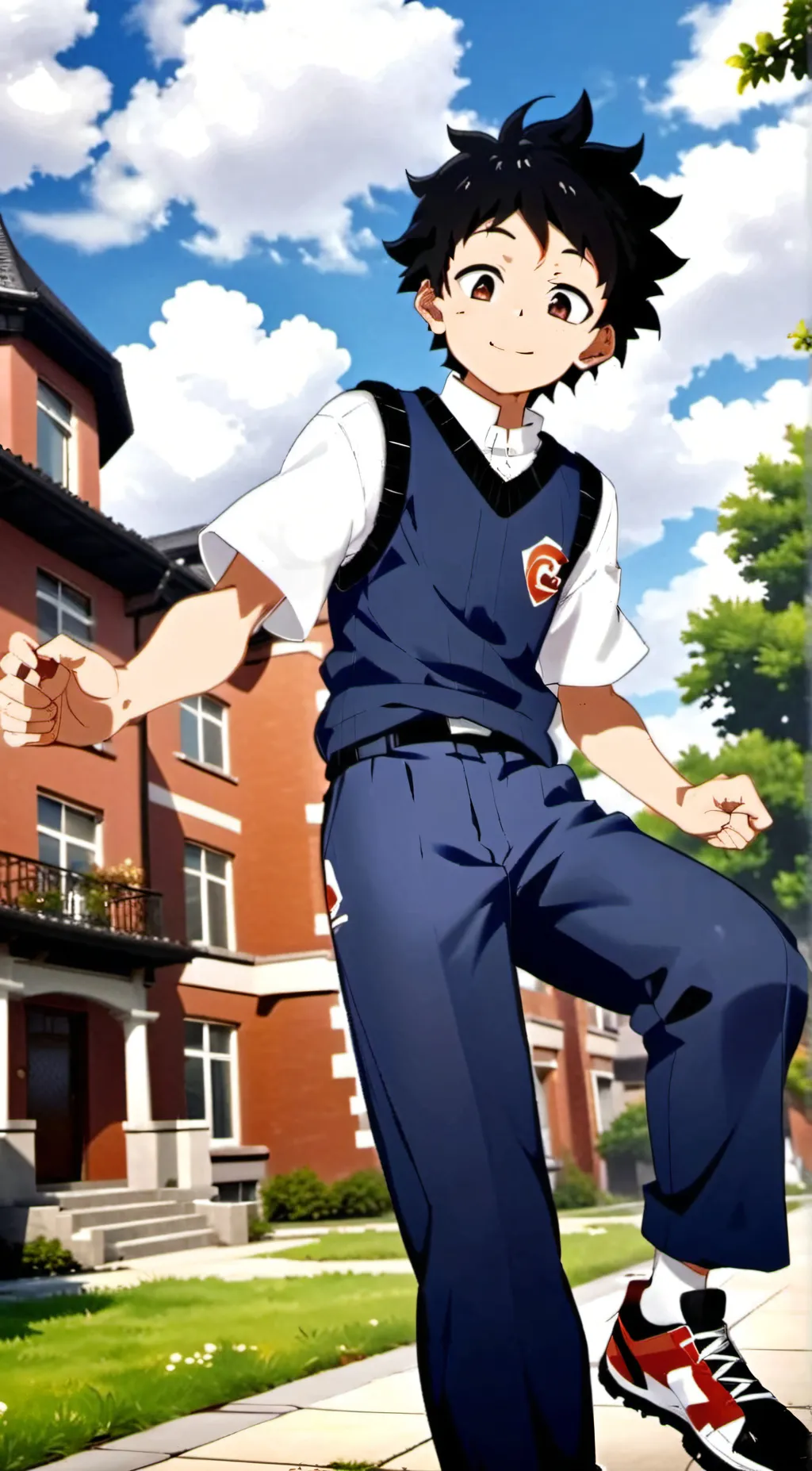 ai character: Deku/Izuku background