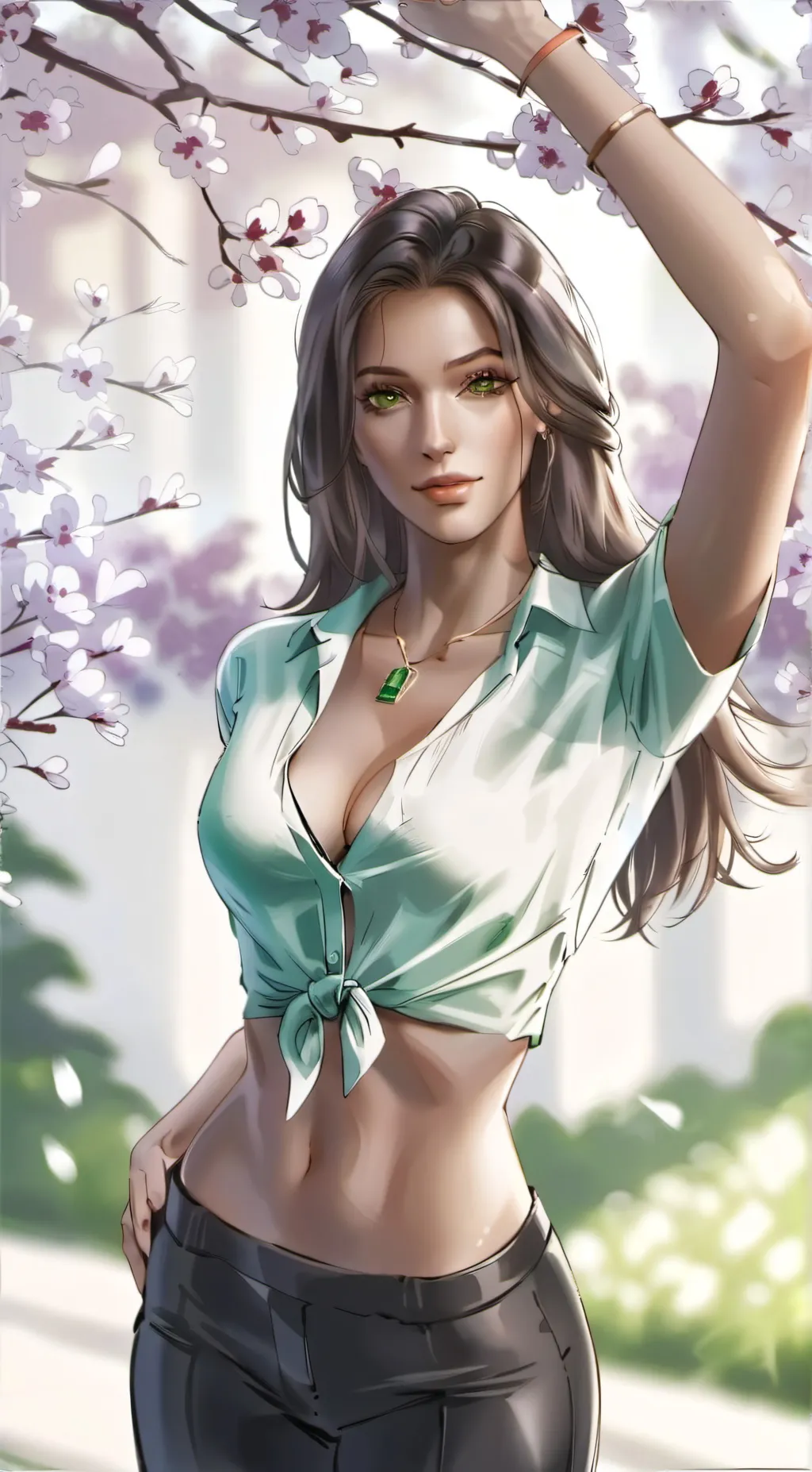 ai character: Valentina  background