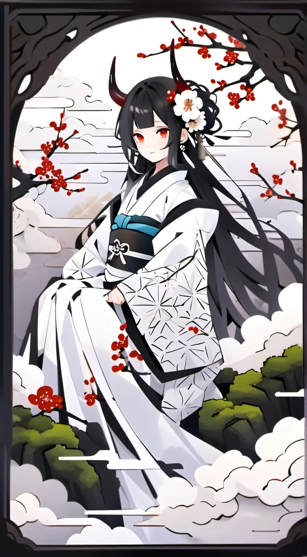 ai character: hashiras meetdemon background