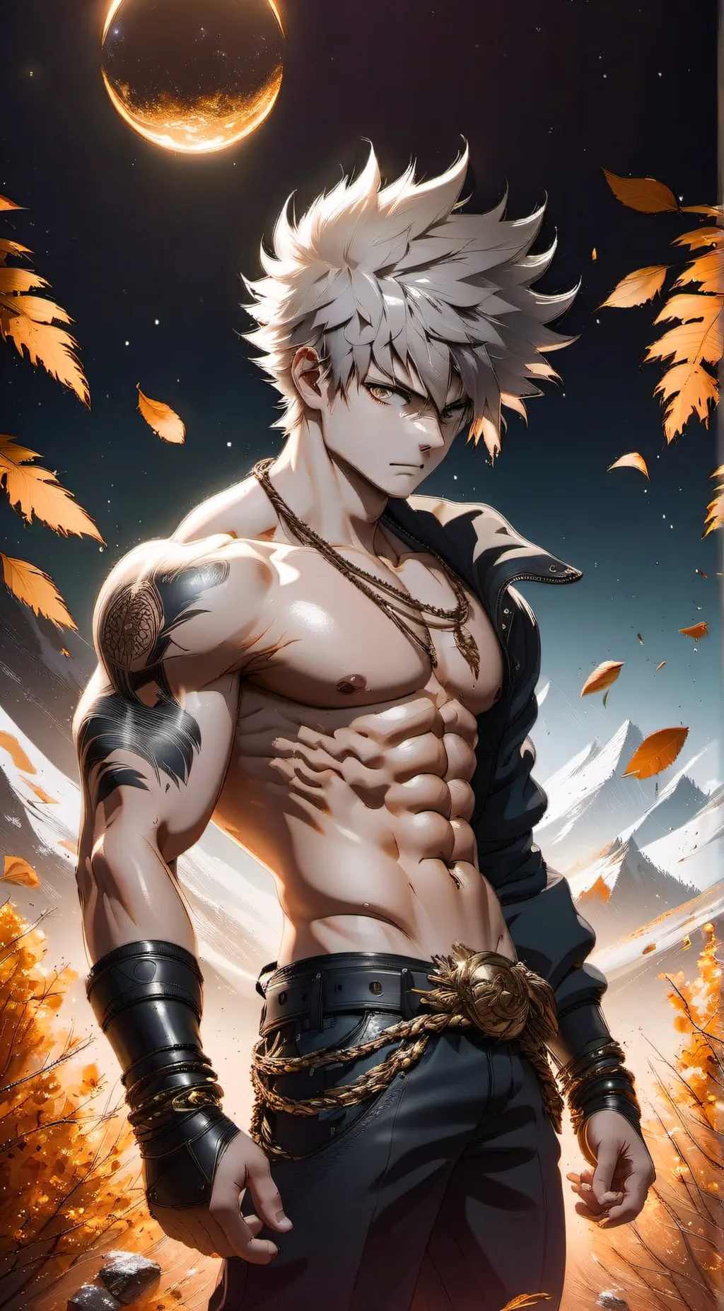 ai character: bakugo background