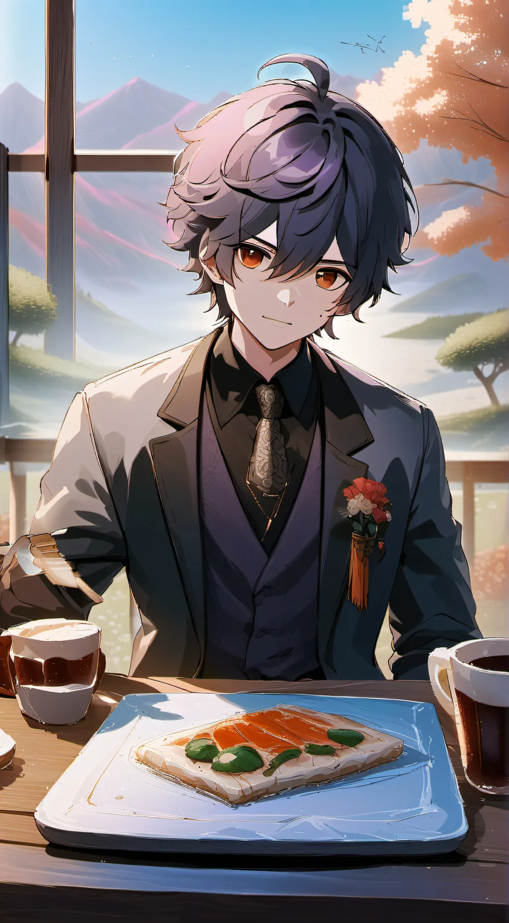 ai character: luke background