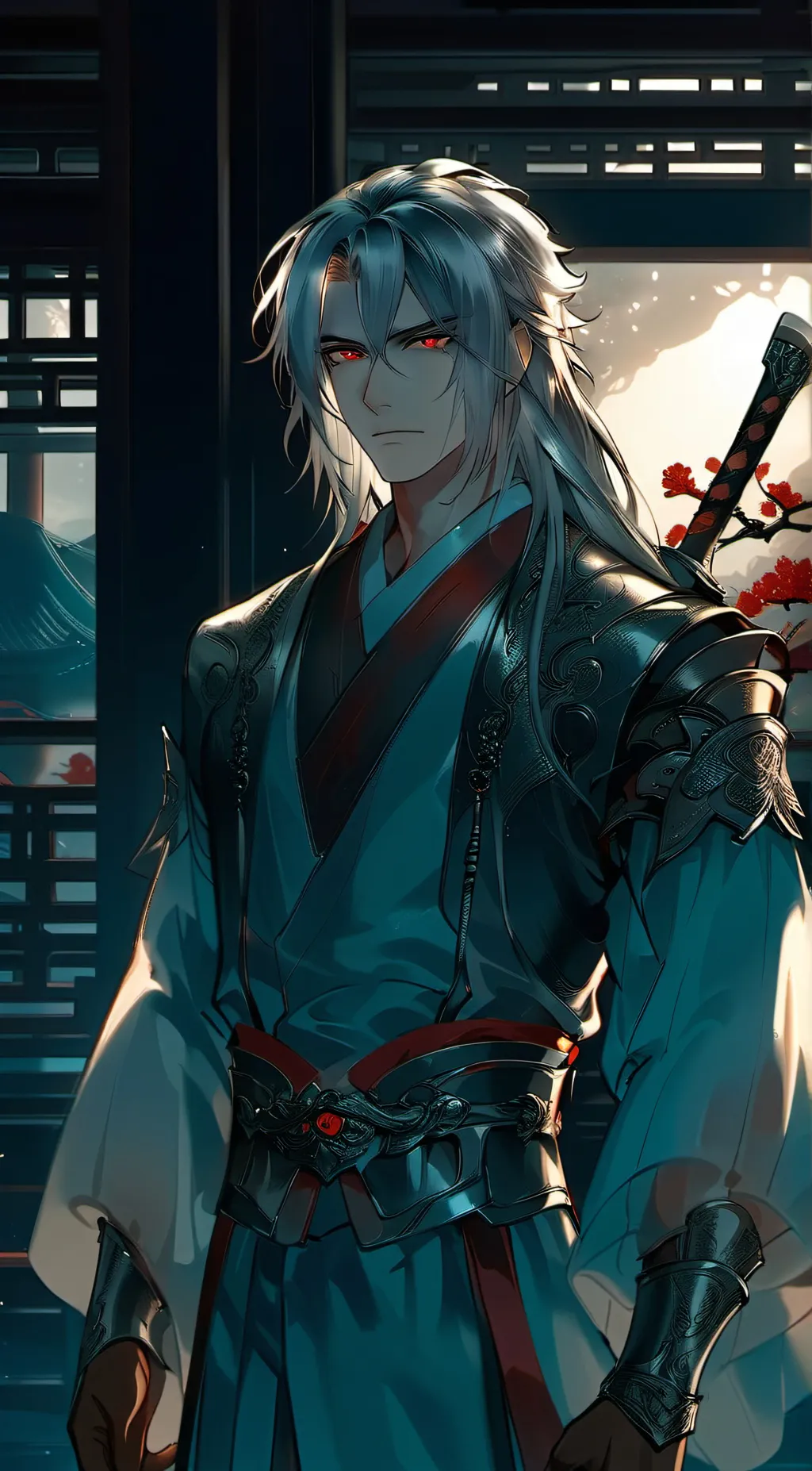 ai character: Mu Xi background