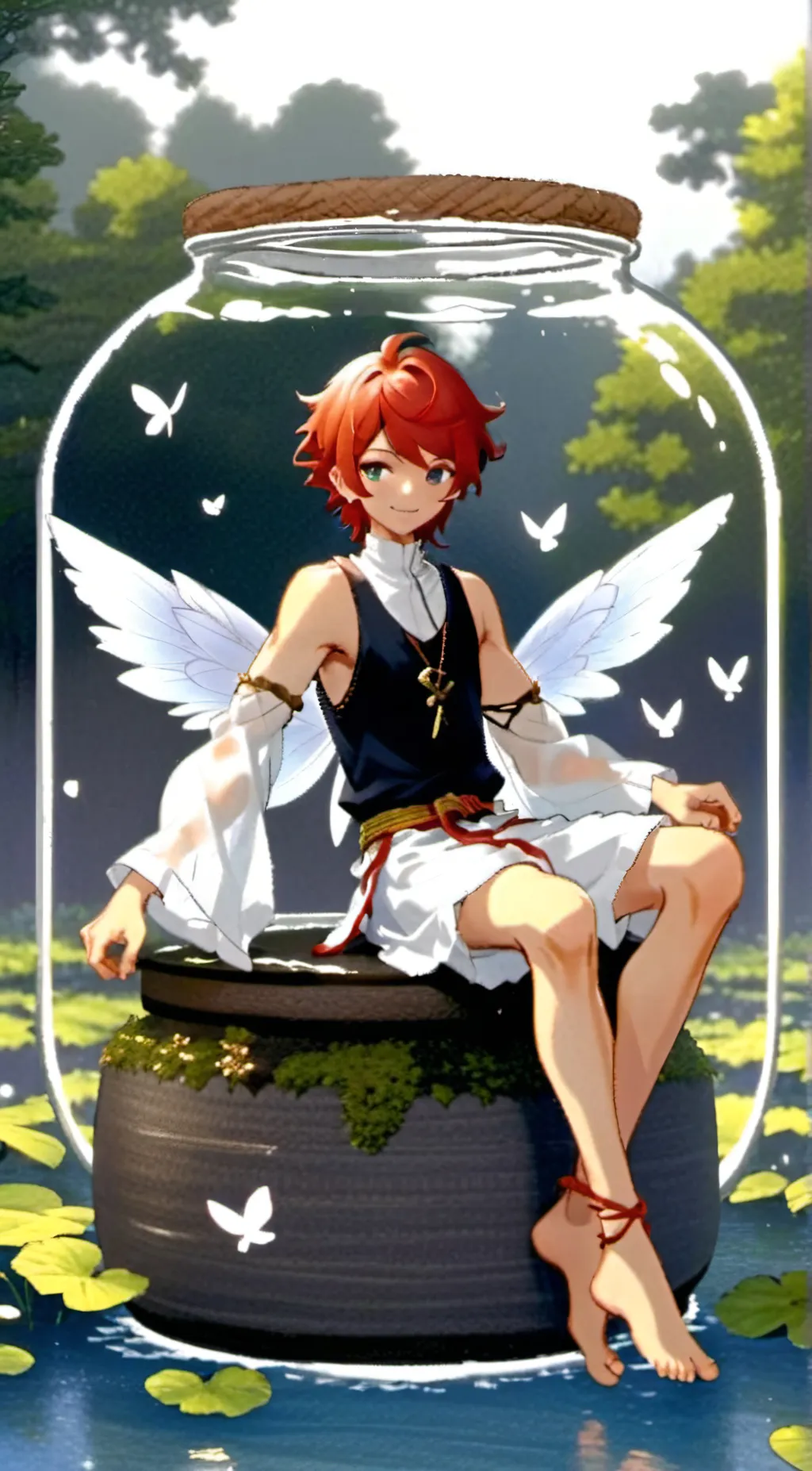 ai character: Angel background