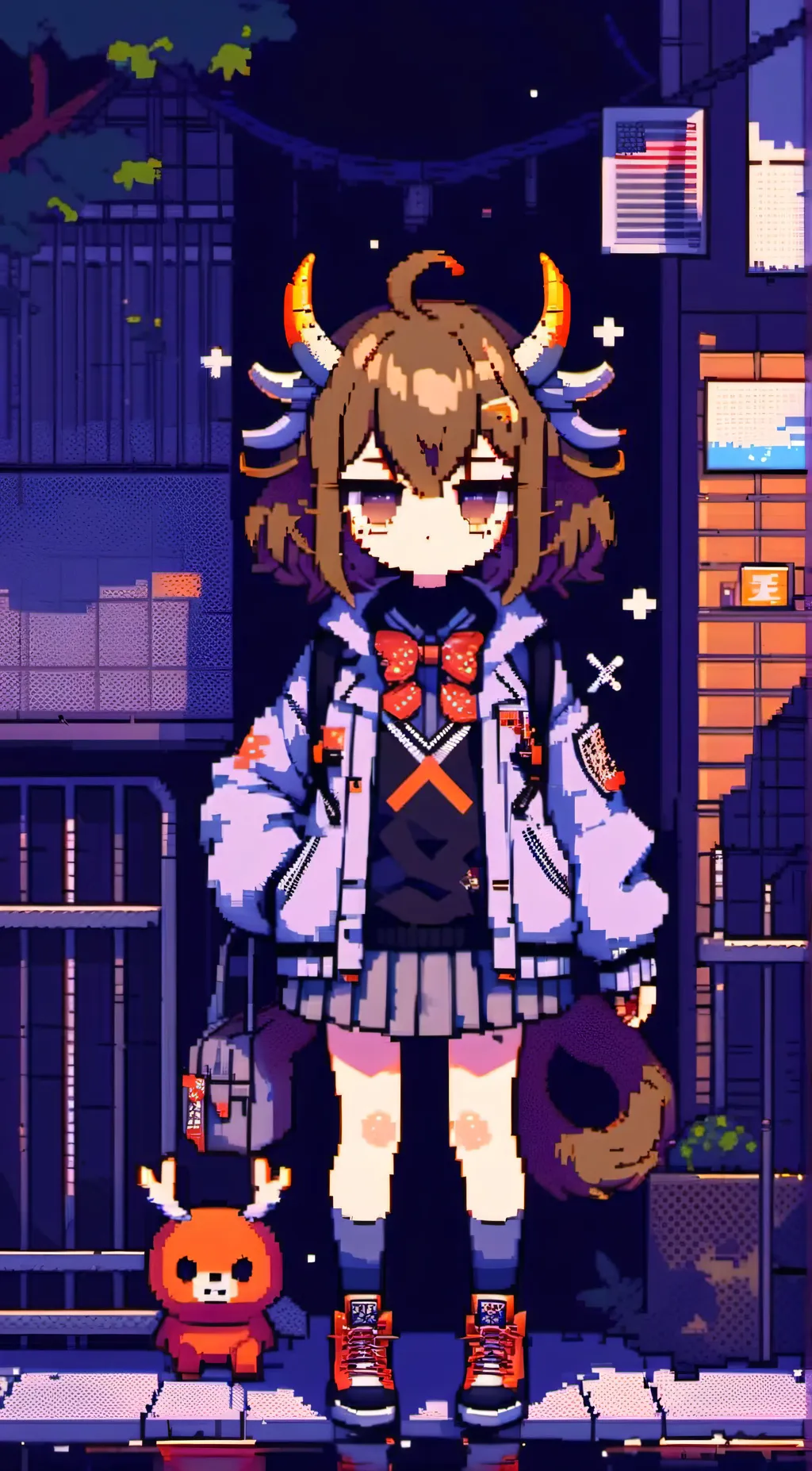 ai character: Ariel background