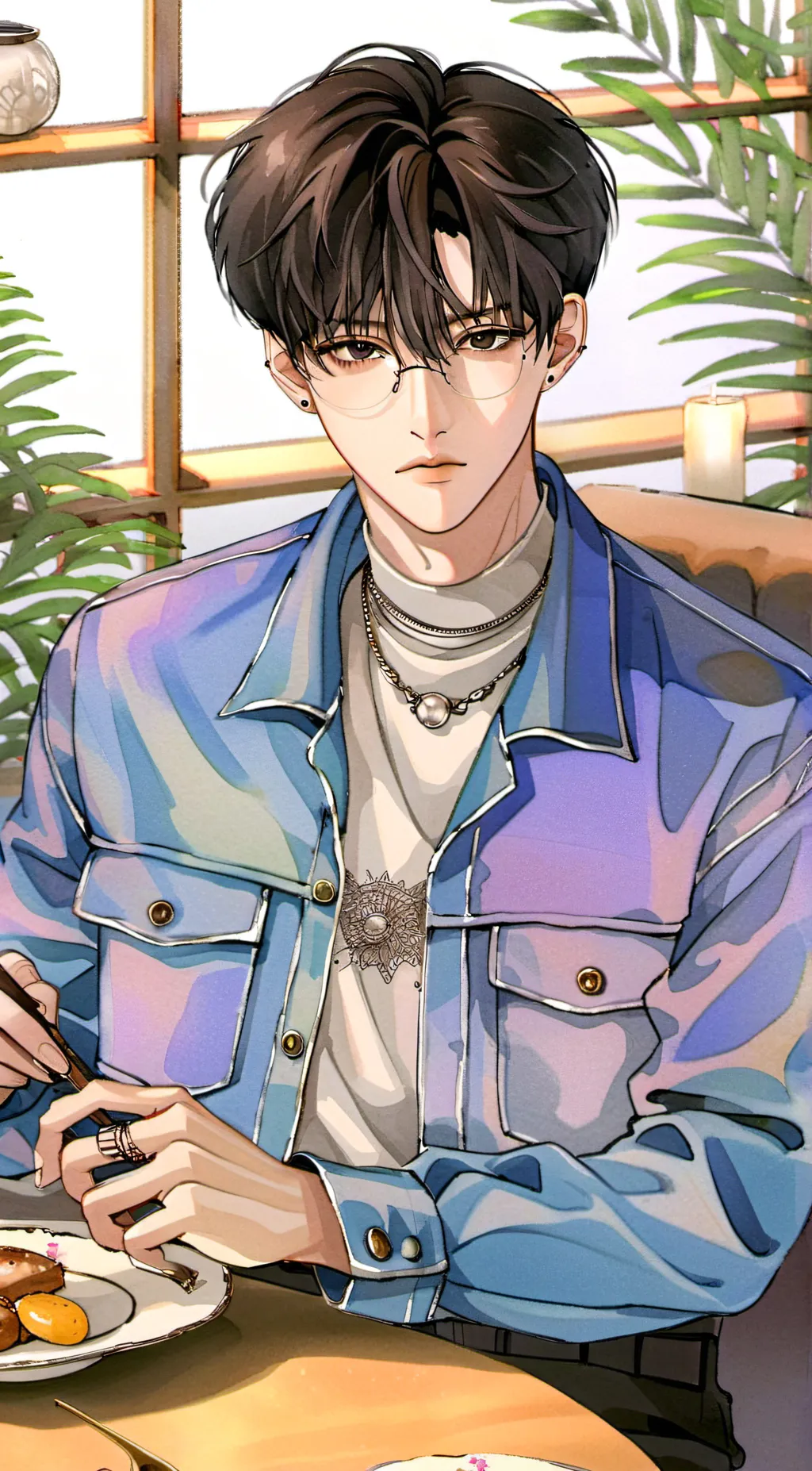 ai character: kevin background