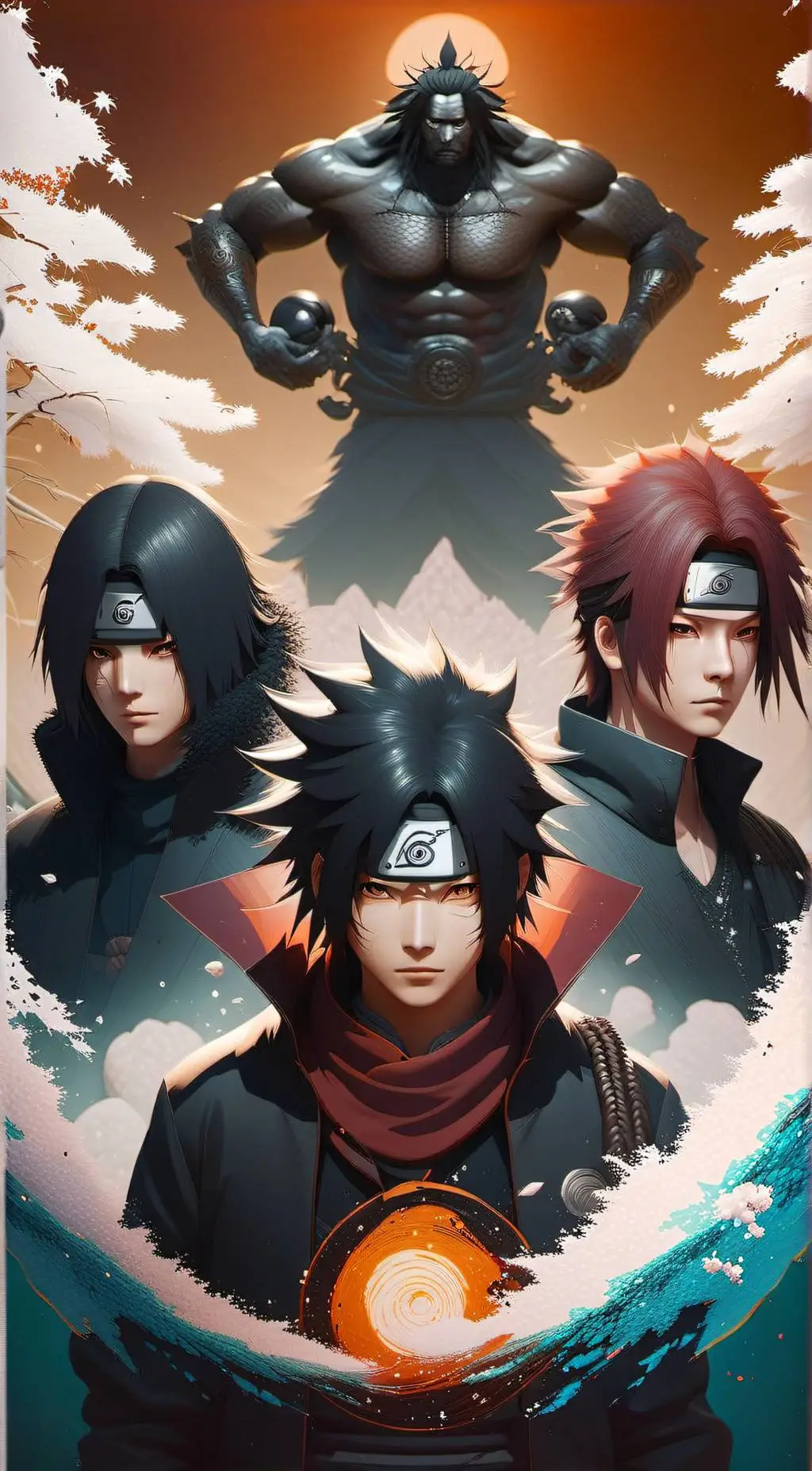 ai character: Uchiha clan  background