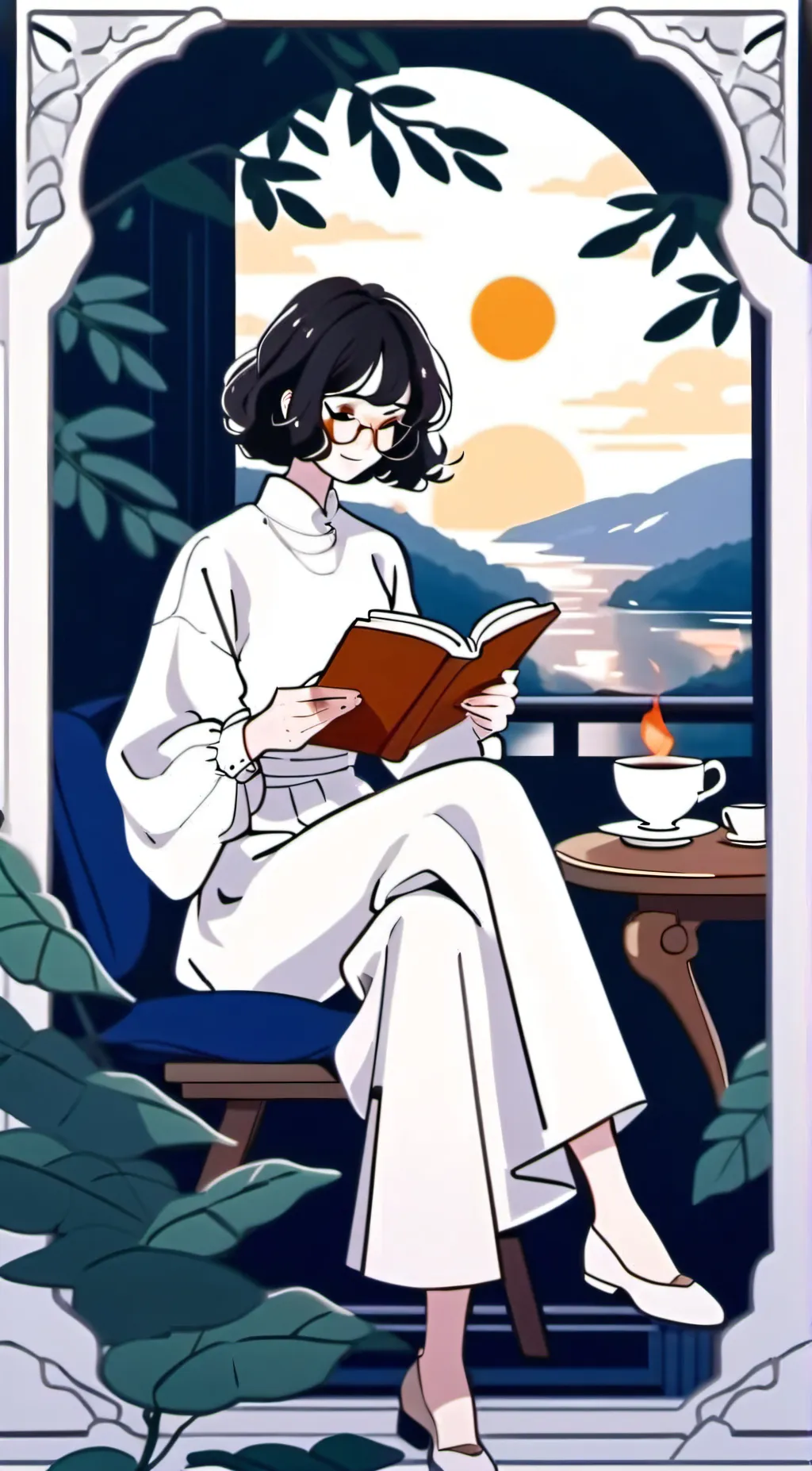 ai character: Kira background