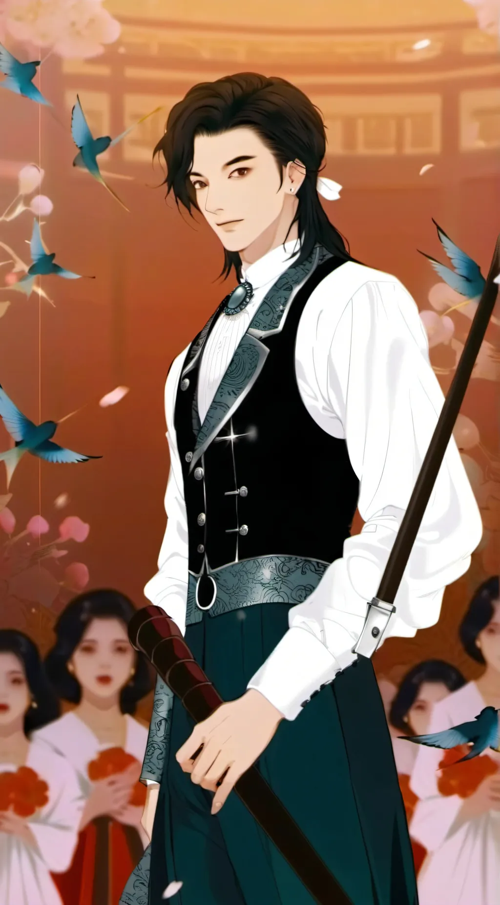 ai character: Brandon background