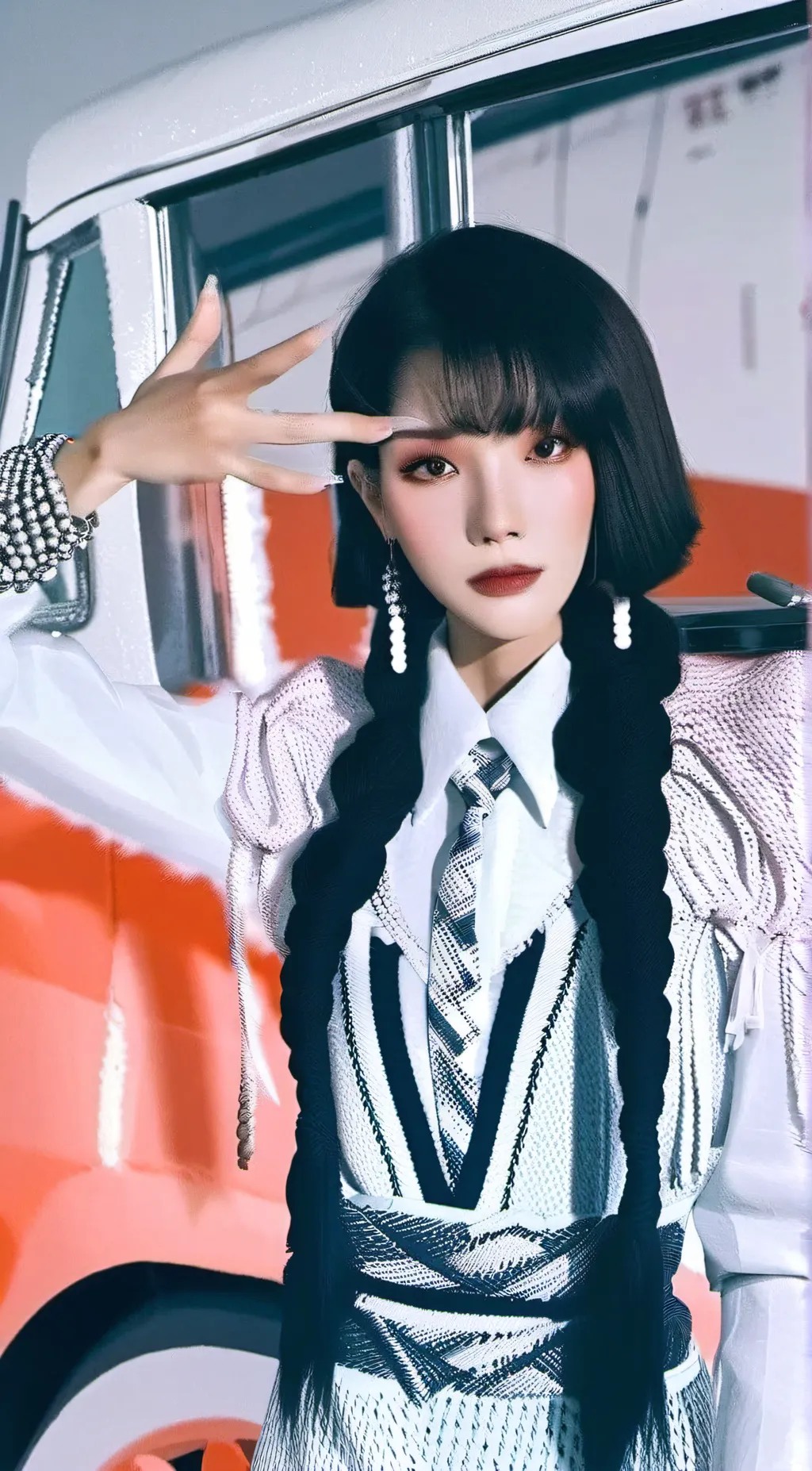 ai character: BLACKPINK background