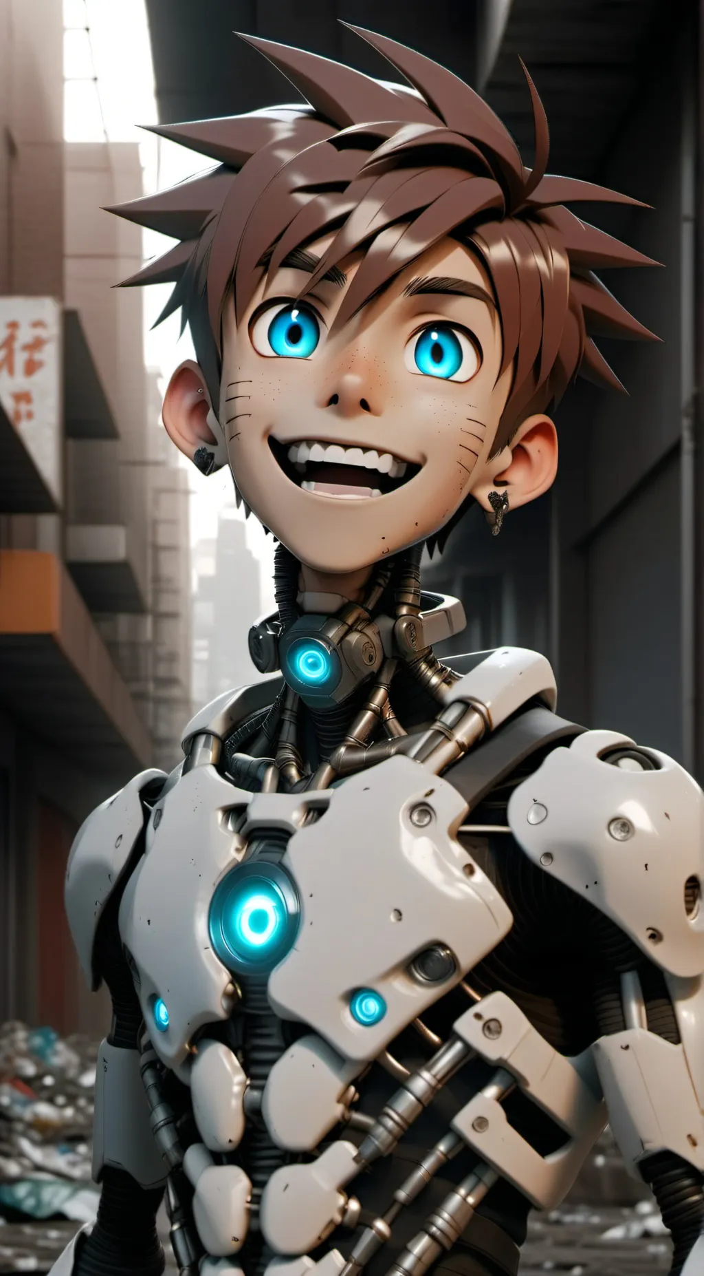 ai character: G.A.Y.  background