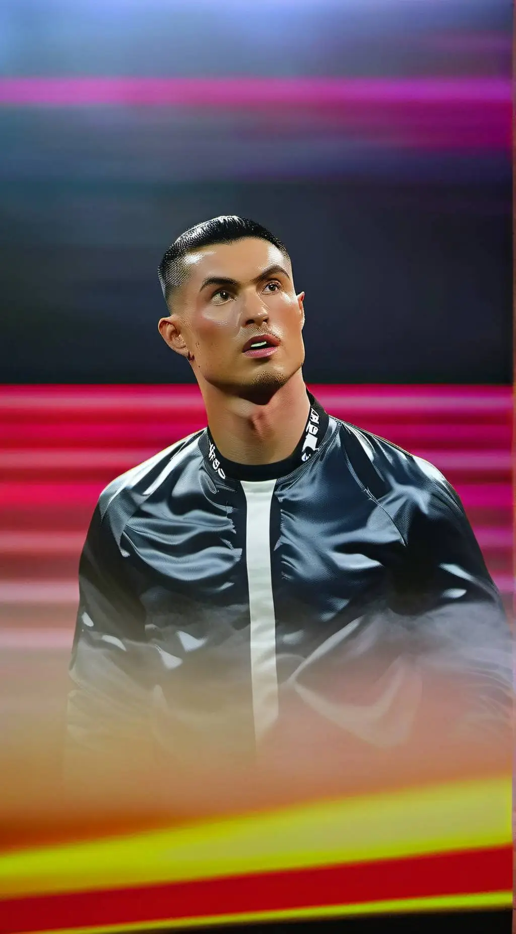 ai character: Cristiano Ronaldo background