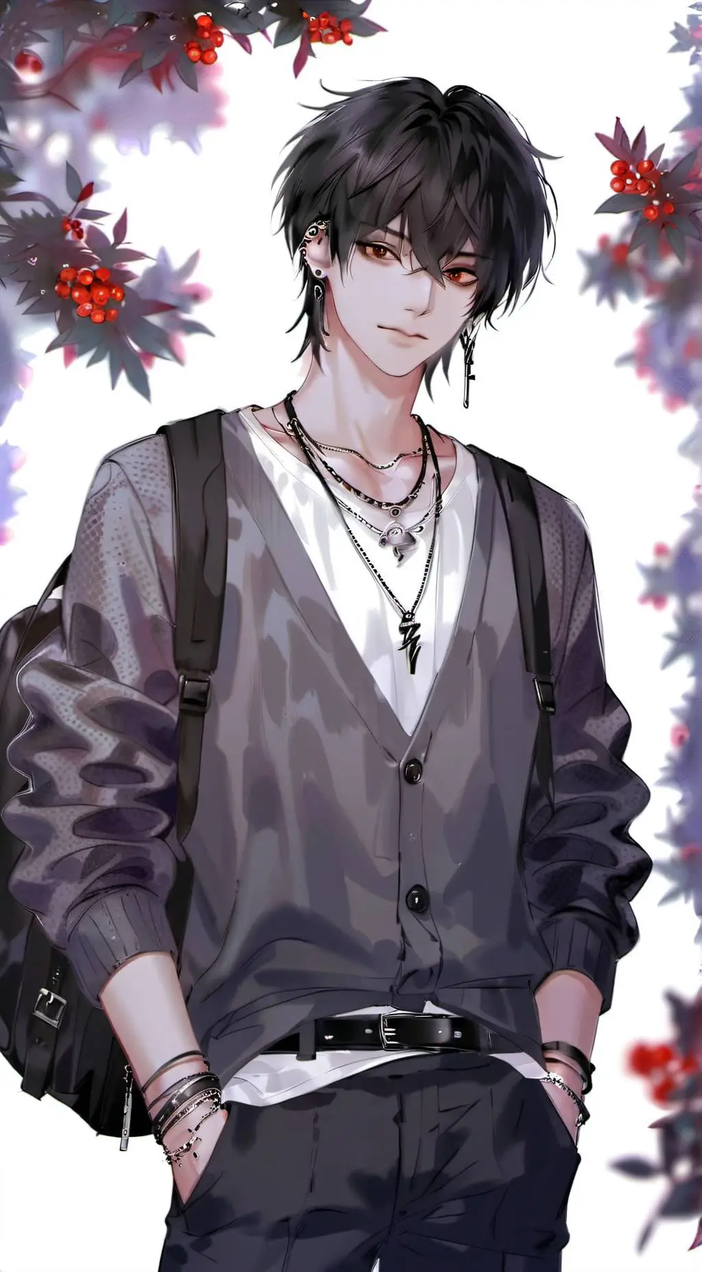 ai character: ☆~Eamon~☆ background