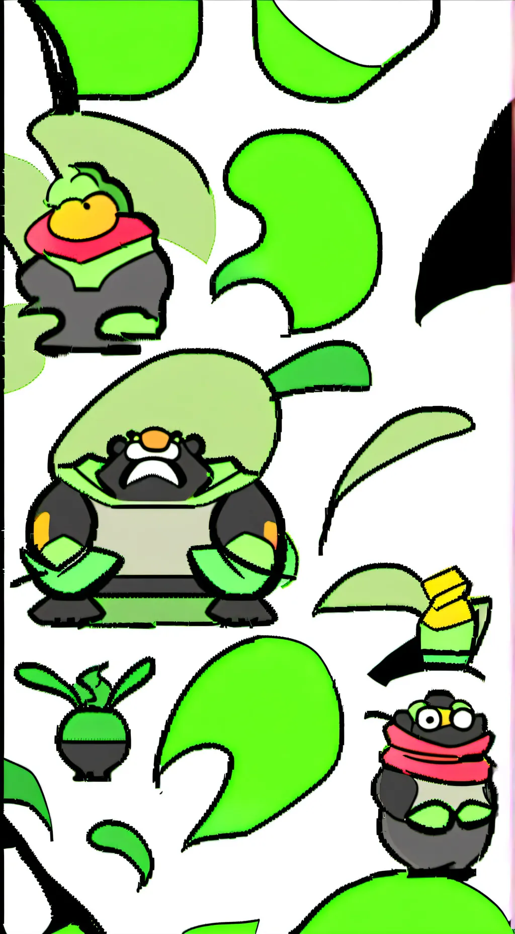 ai character: hoppy hopscotch background