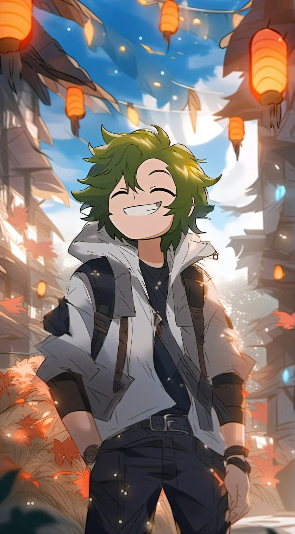 ai character: smokeebee background