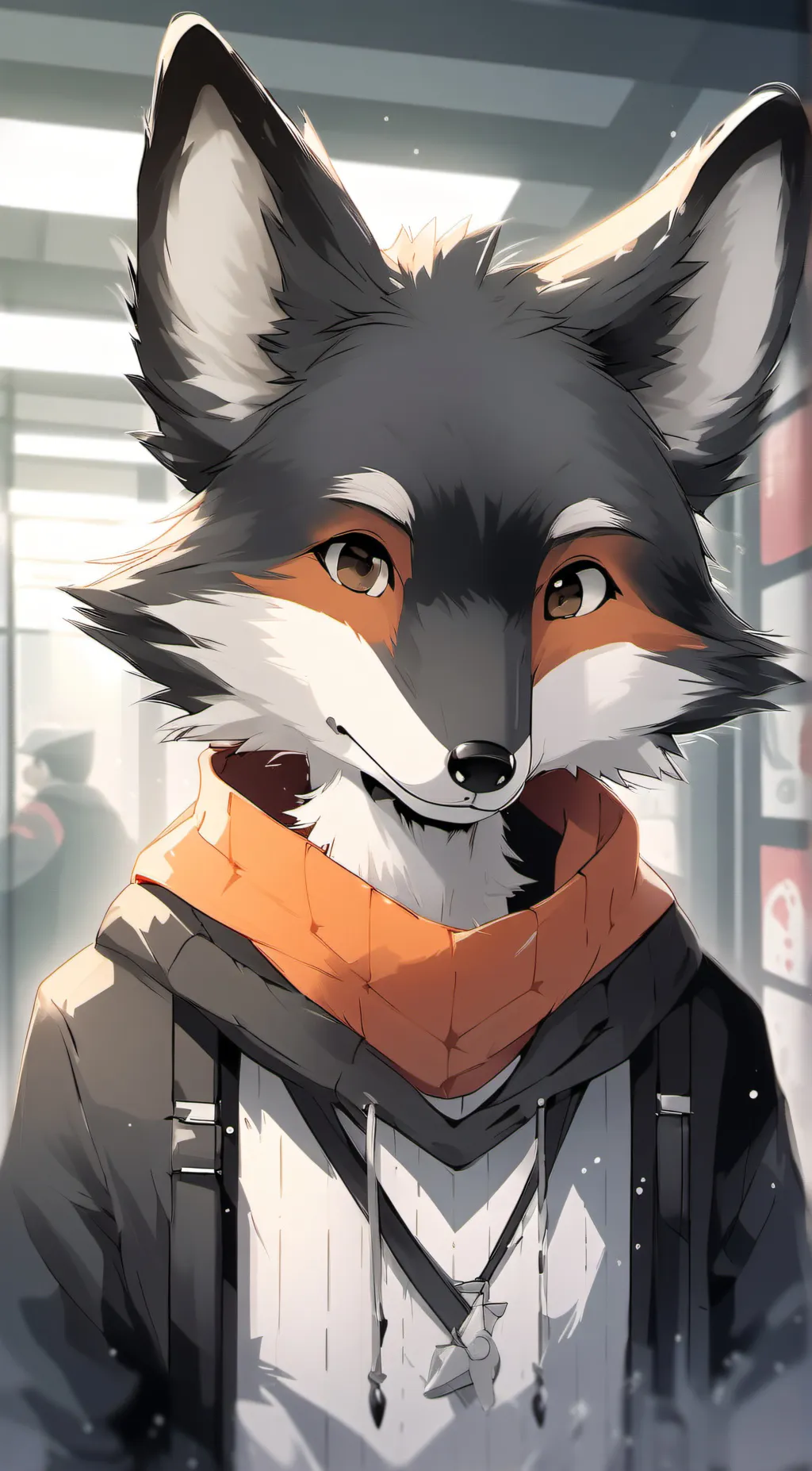 ai character: Cursed Fursuit background